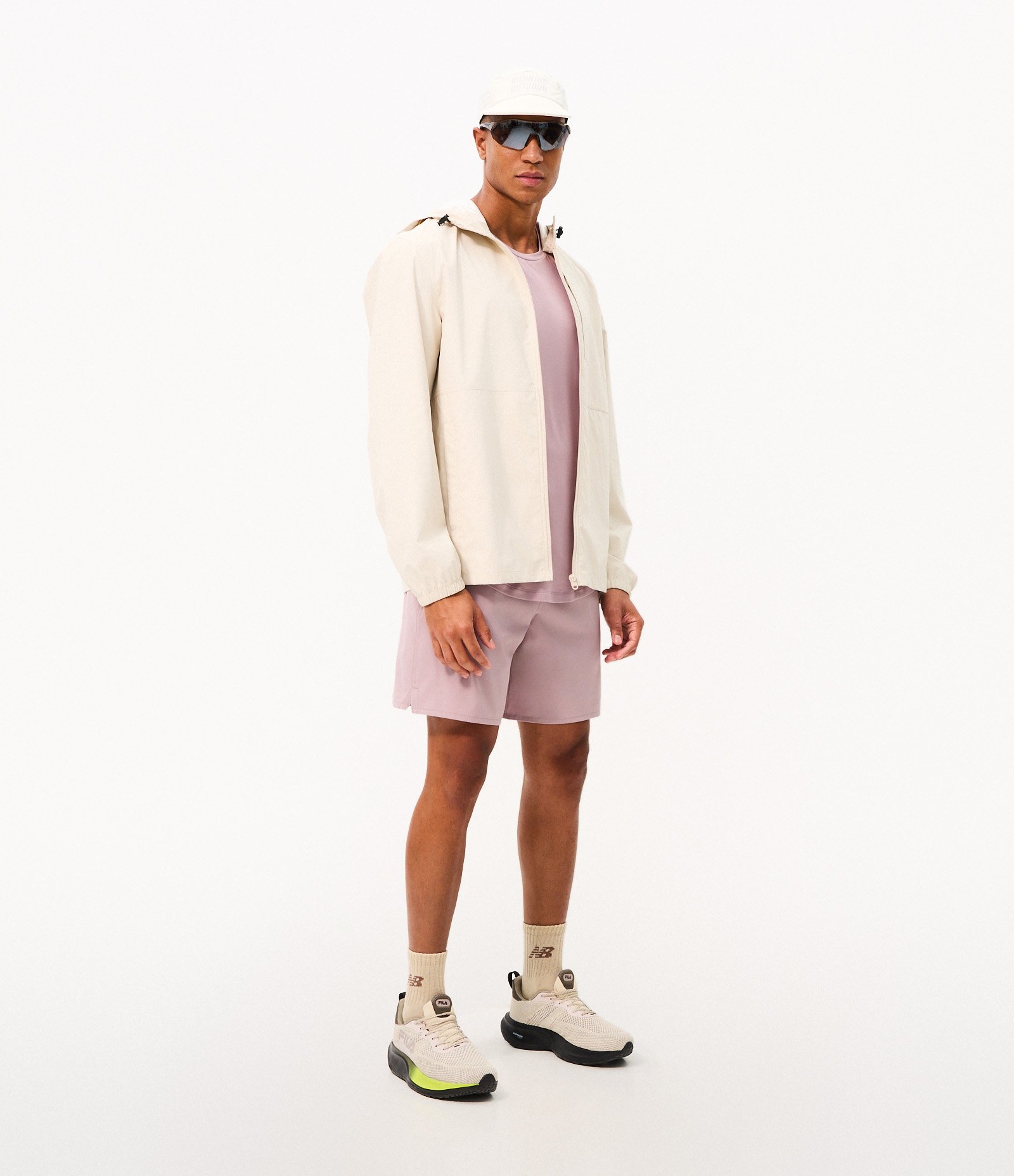 Regata Esportiva com Detalhe Contrastante Lilás 2