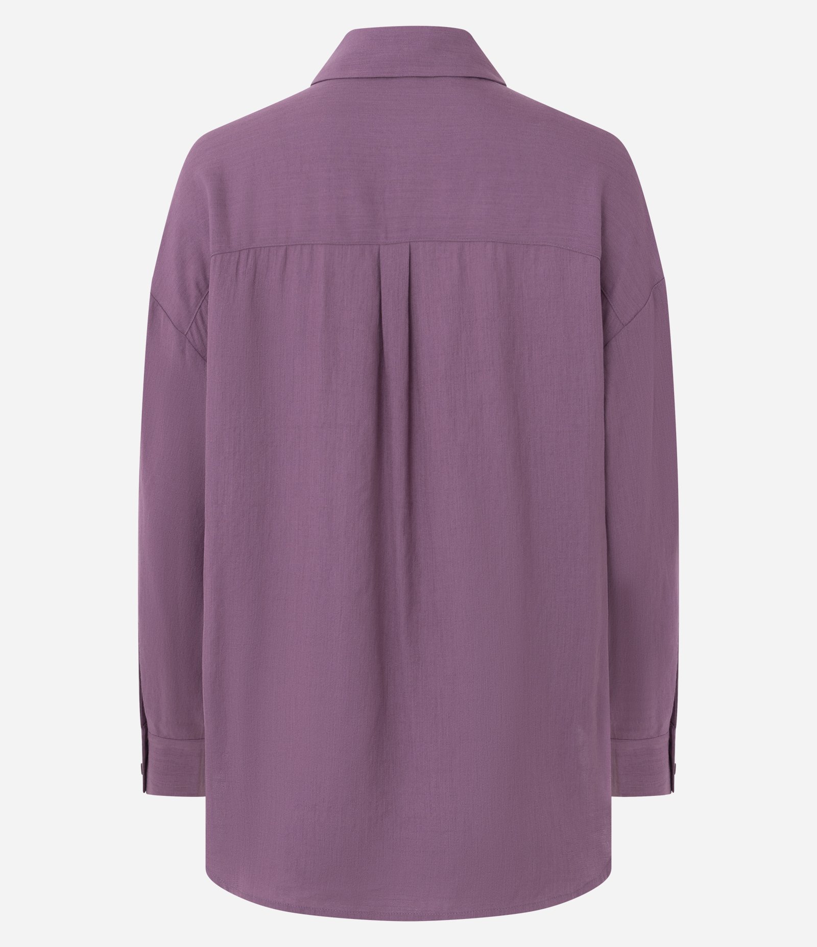 Camisa Manga Longa em Cambraia de Viscose Lilás 6