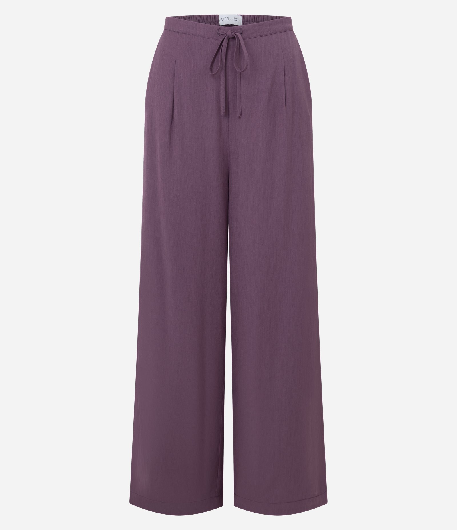 Calça em Cambraia com Amarração Roxo 5