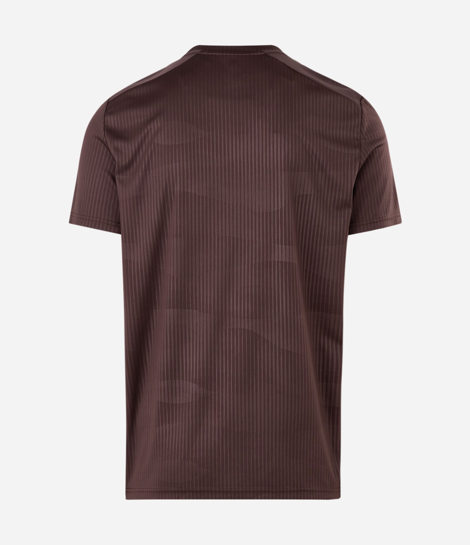 Camiseta Esportiva Regular com Tecnologia Dry Marrom 6