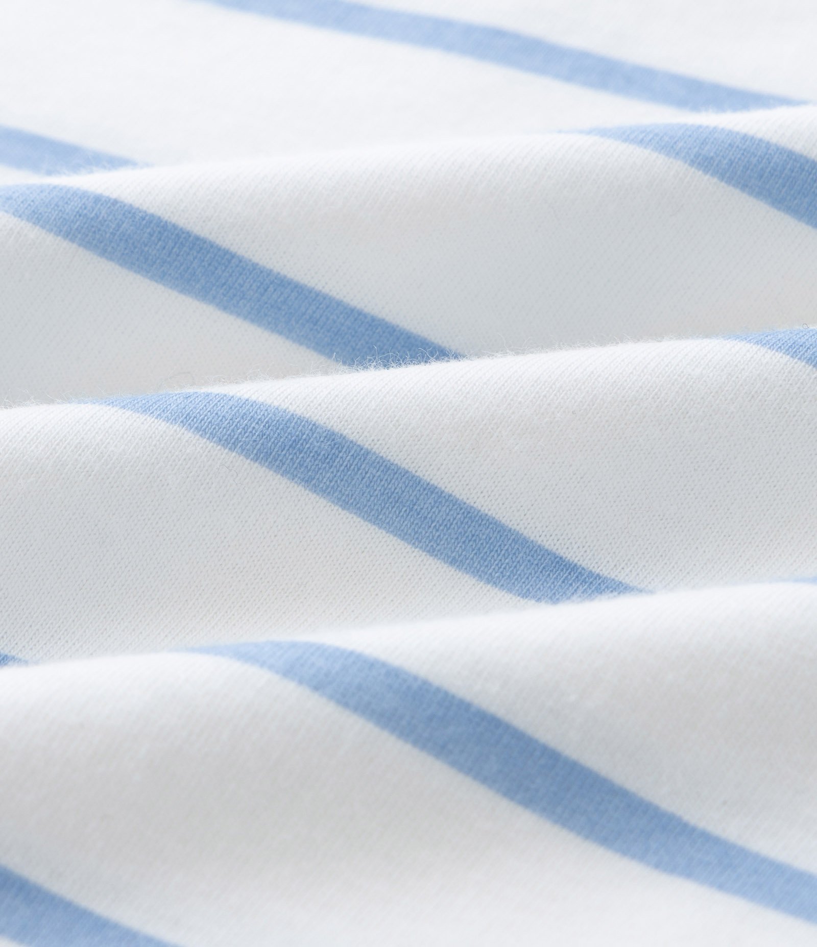 Camiseta Infantil Boxy Listrada com Bordado – Tam 7 a 16 Anos Branco/Azul 4