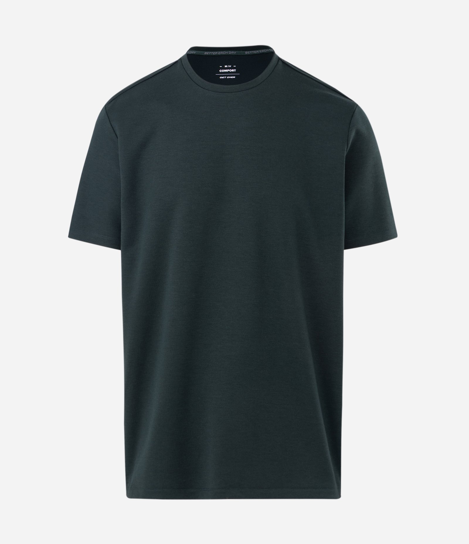 Camiseta Comfort Esportiva em Malha Tecnológica com Tecnologia Dry Verde 2