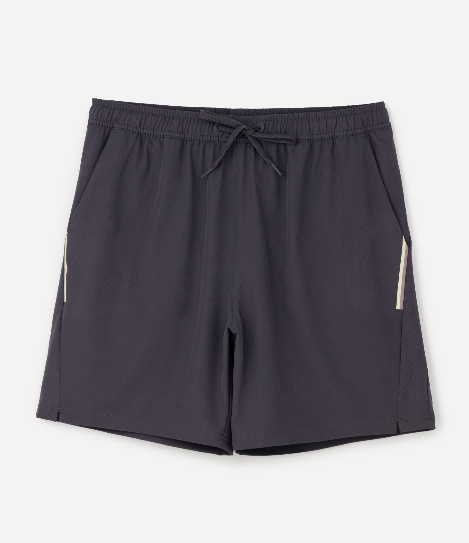 Bermuda Esportiva com Laser Cut e Print Lateral Cinza 4