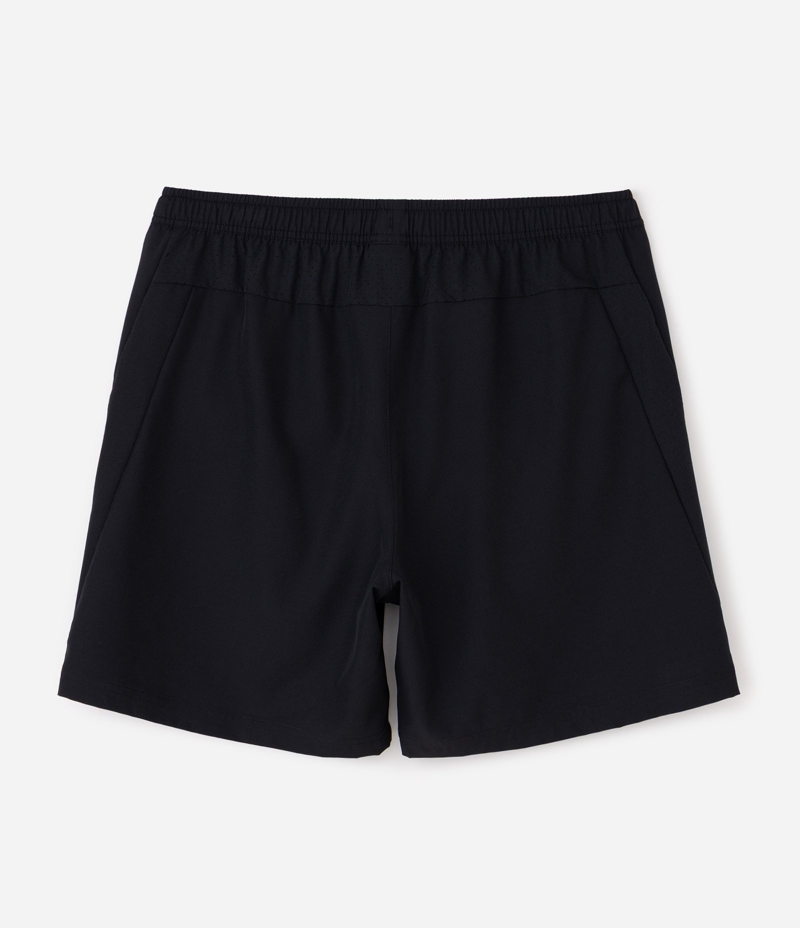 Bermuda Esportiva com Laser Cut e Print Lateral Preto 5