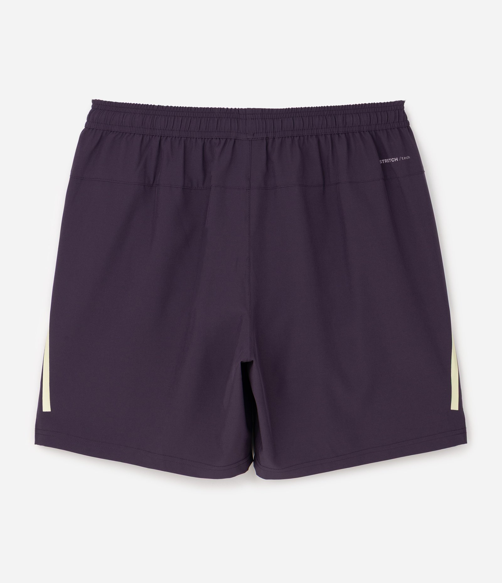 Bermuda Esportiva com Blocos de Cor e Bolsos com Zíper Roxo 5