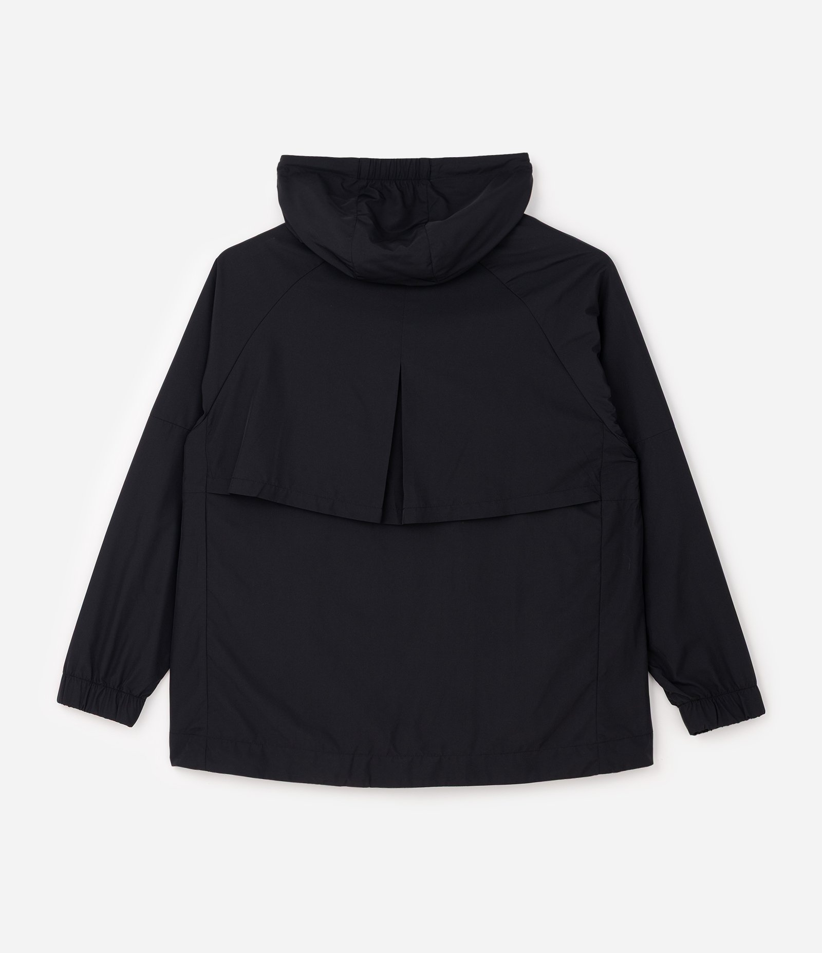 Jaqueta Corta-Vento com Capuz e Zíper Curve & Plus Size Preto 2