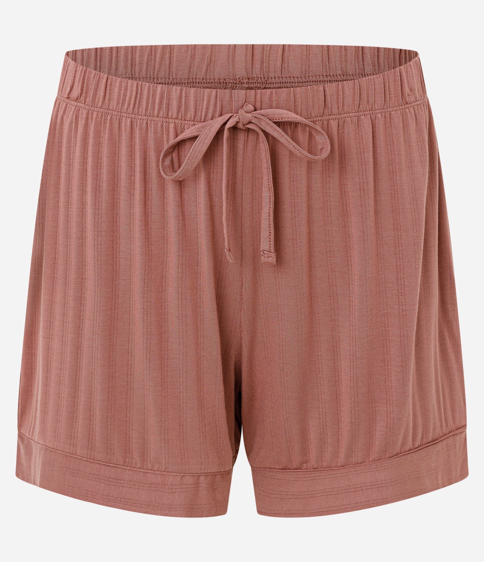 Pijama Americano Curto em Modal Marrom 7