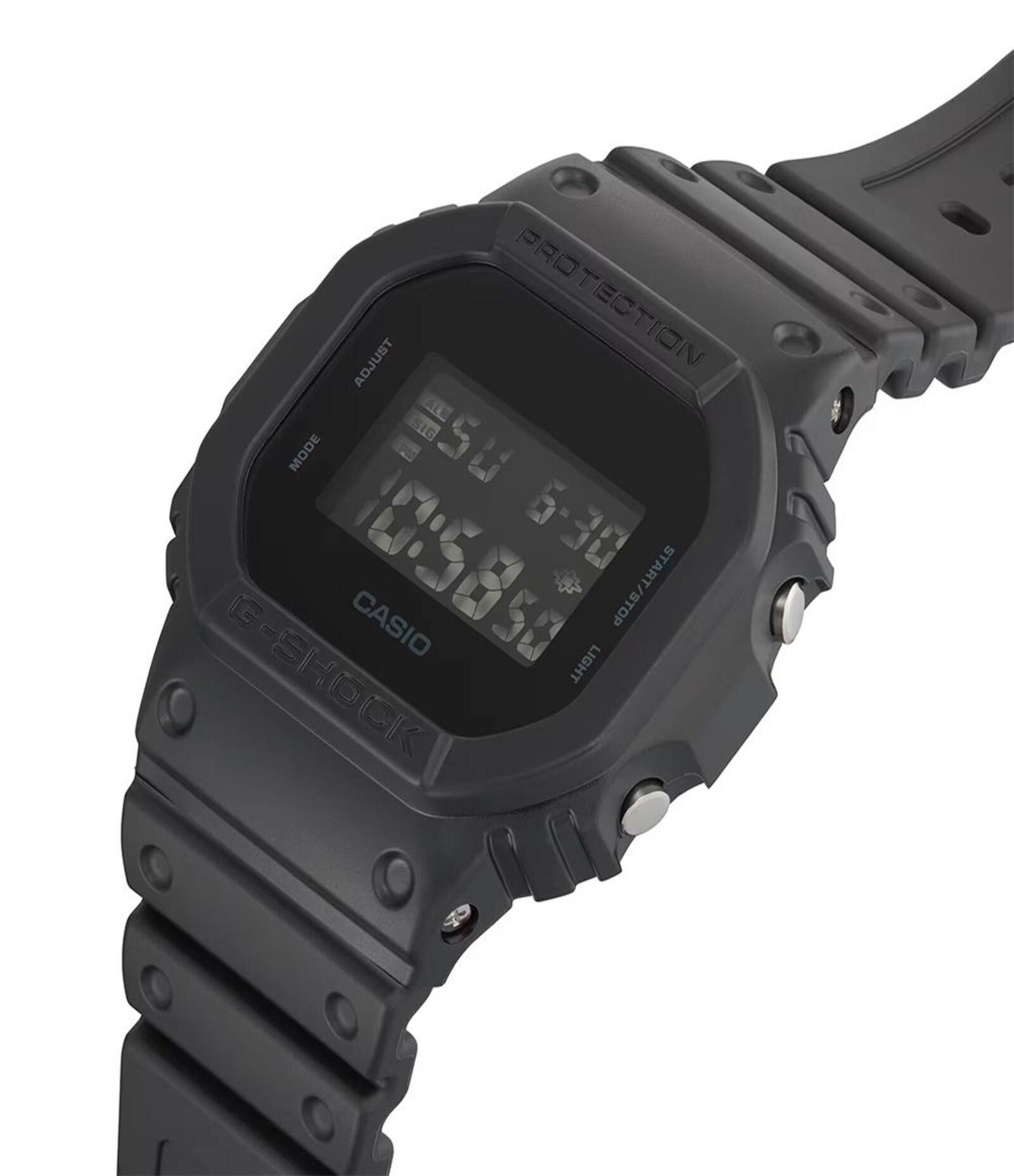 Relógio Digital Casio em Resina DW5600UBB1DR Preto 5