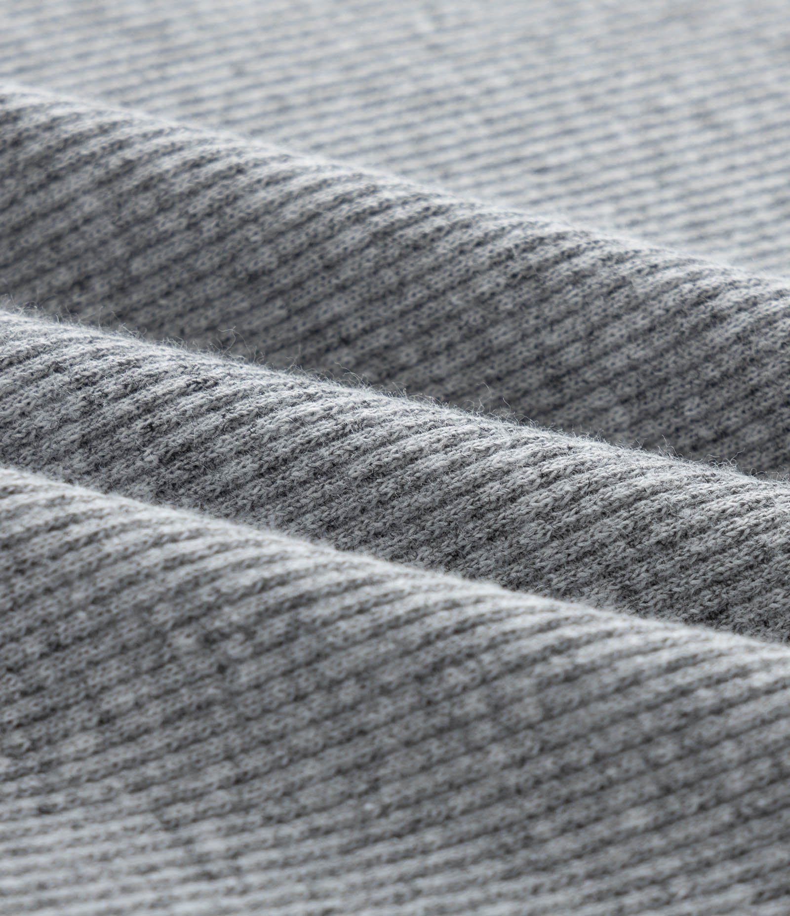 Blusa Manga Curta em Ribana Curve & Plus Size Cinza 3