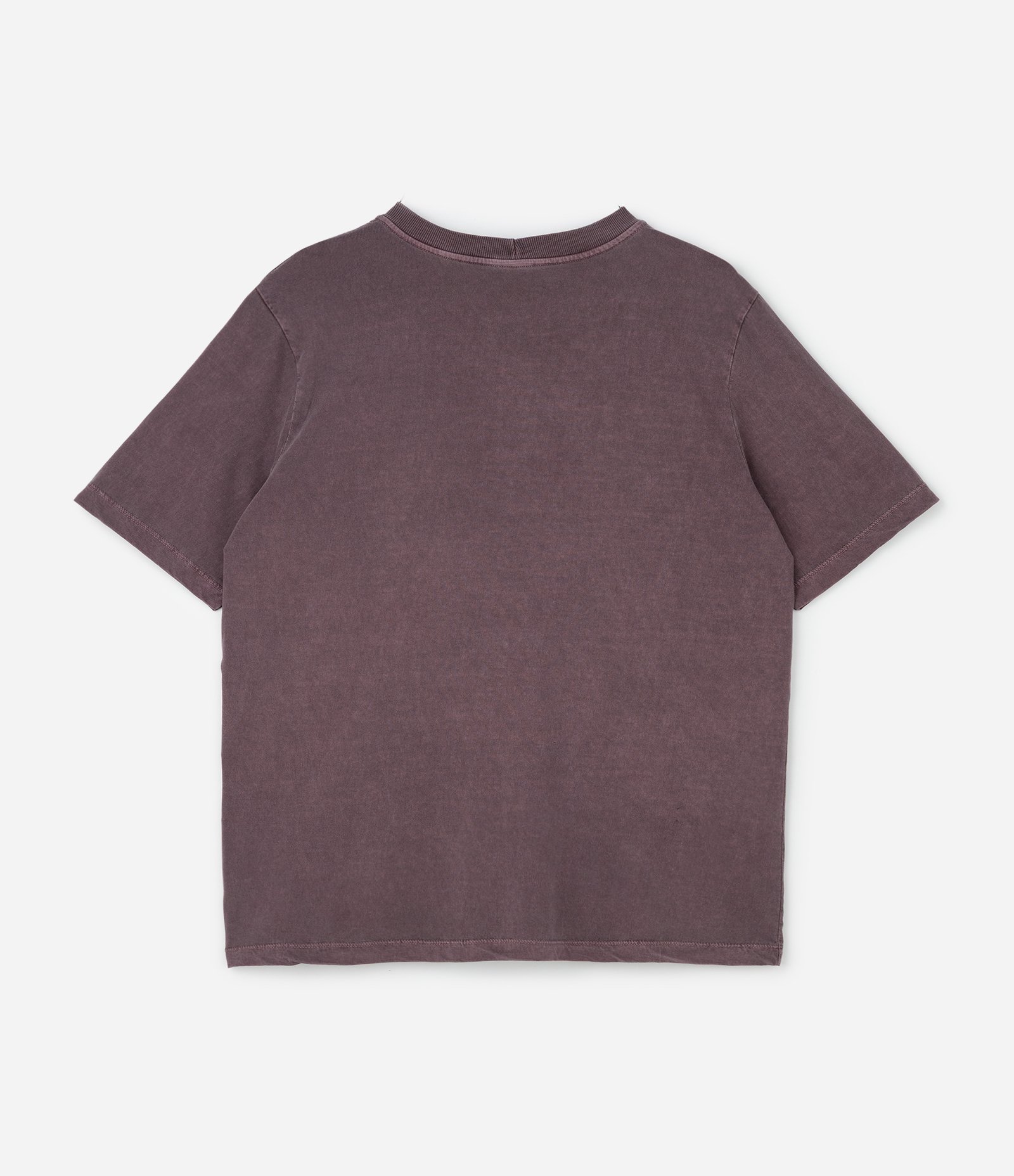 Camiseta Alongada com Estampa e Estonada Curve & Plus Size Roxo 2