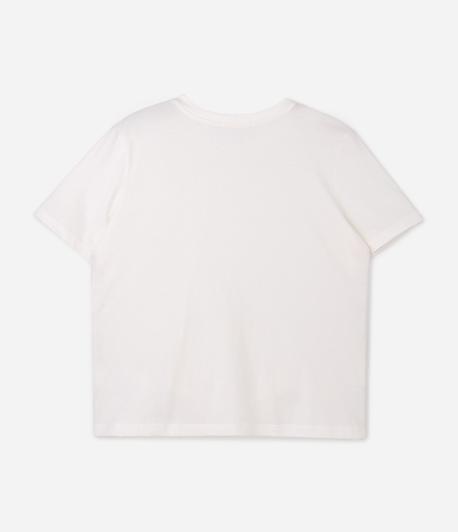 Blusa Regular em Algodão com Aplicações de Brilho Curve e Plus Size Branco 2