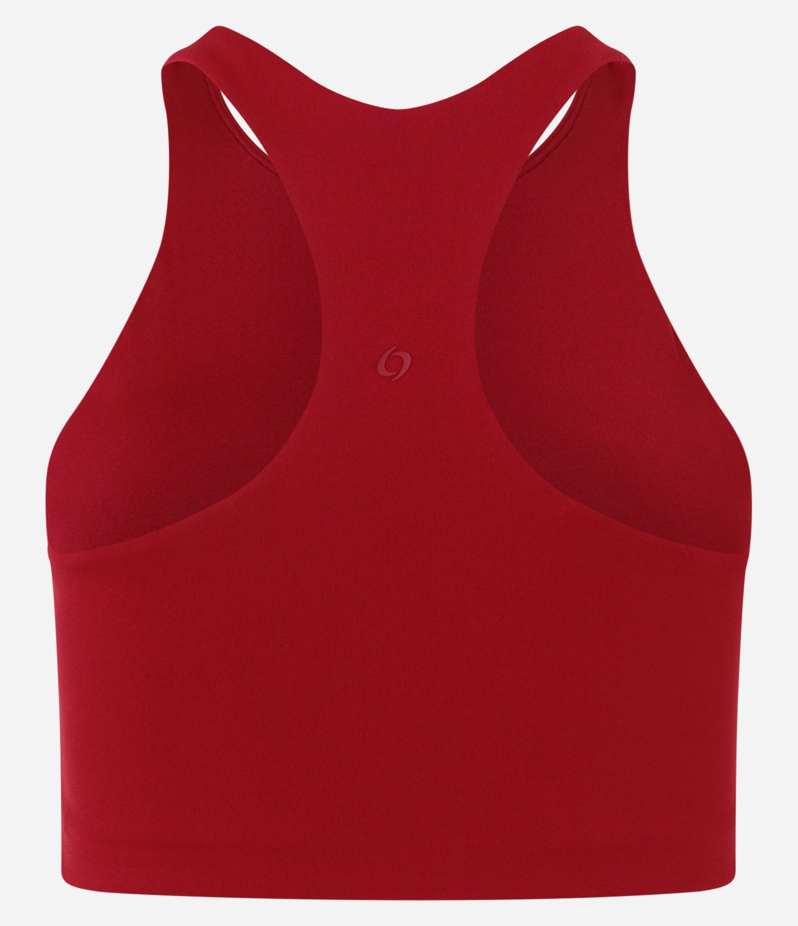 Top Nadador com Decote Halter e Bojo Removível Vermelho 6
