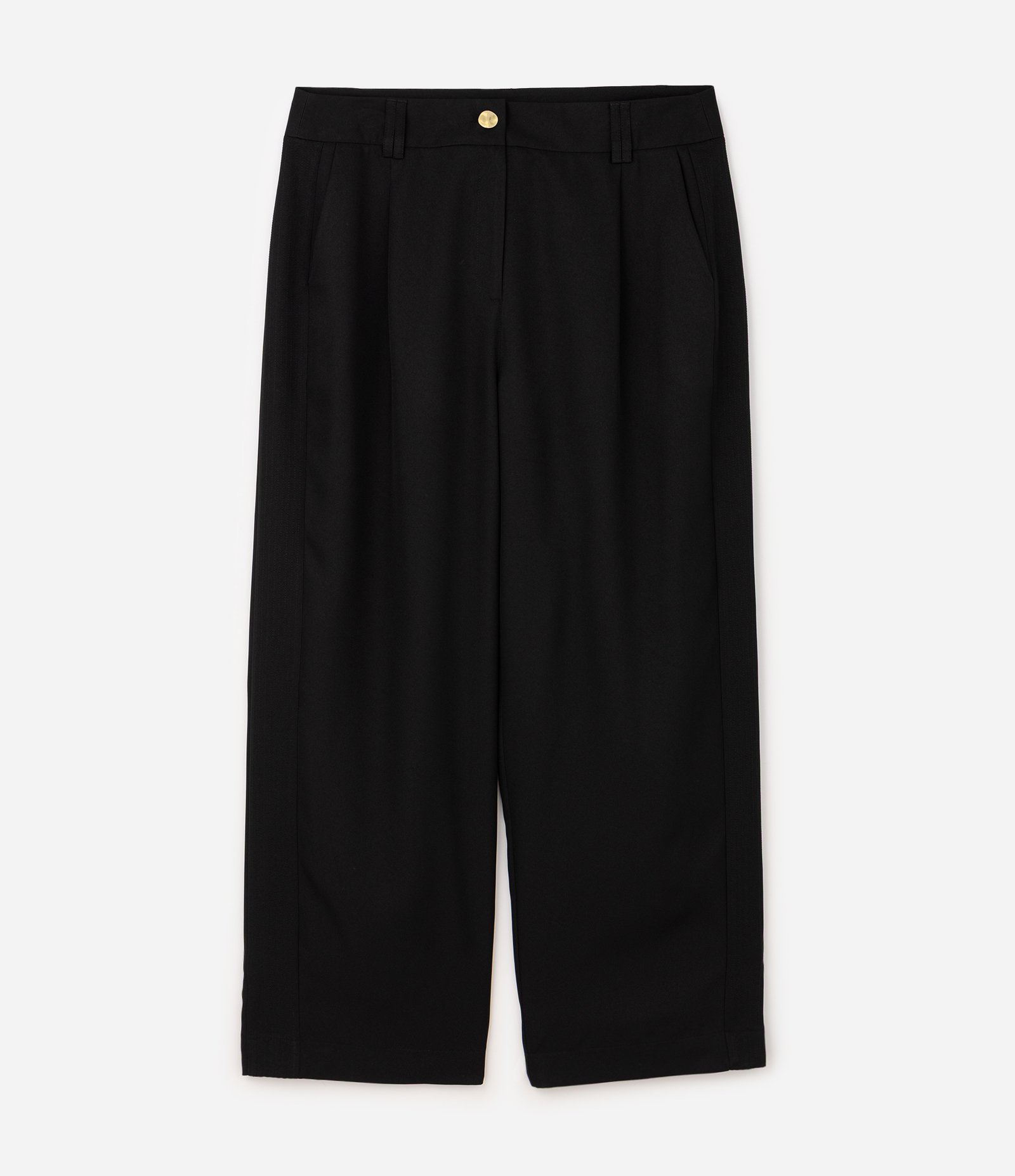 Calça Alfaiatada Reta Curve & Plus Size Preto 1