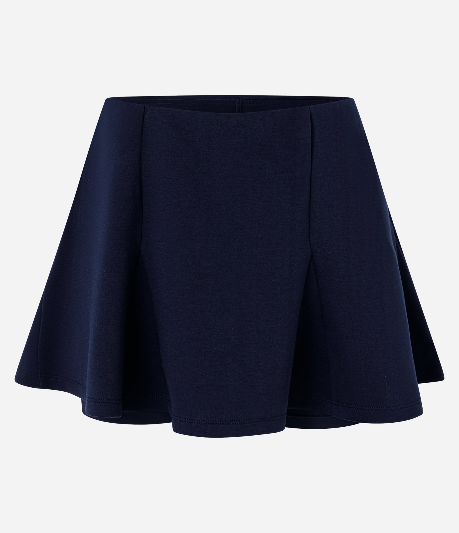 Short Saia Esportivo em Microfibra com Prega Azul 5