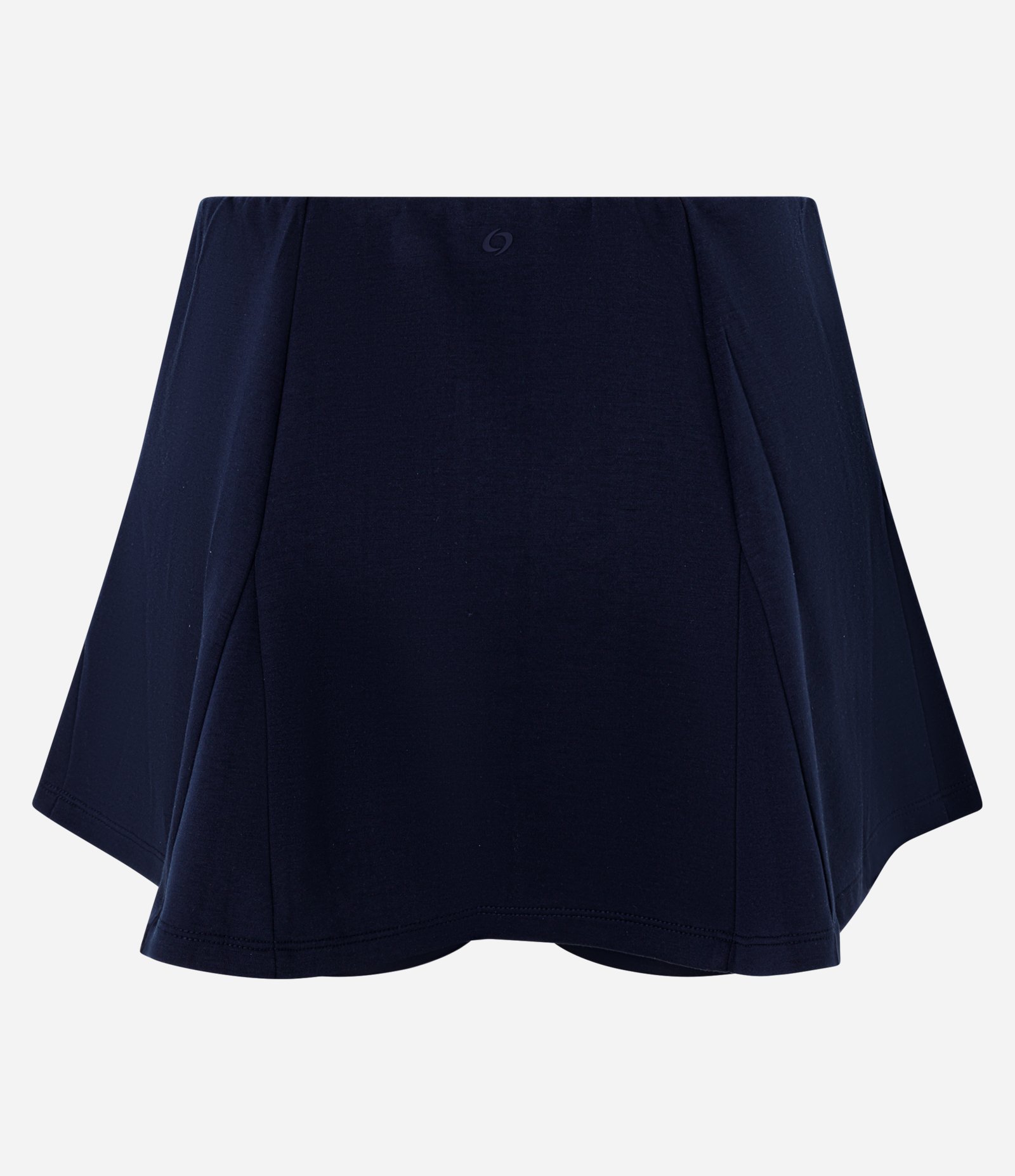 Short Saia Esportivo em Microfibra com Prega Azul 6