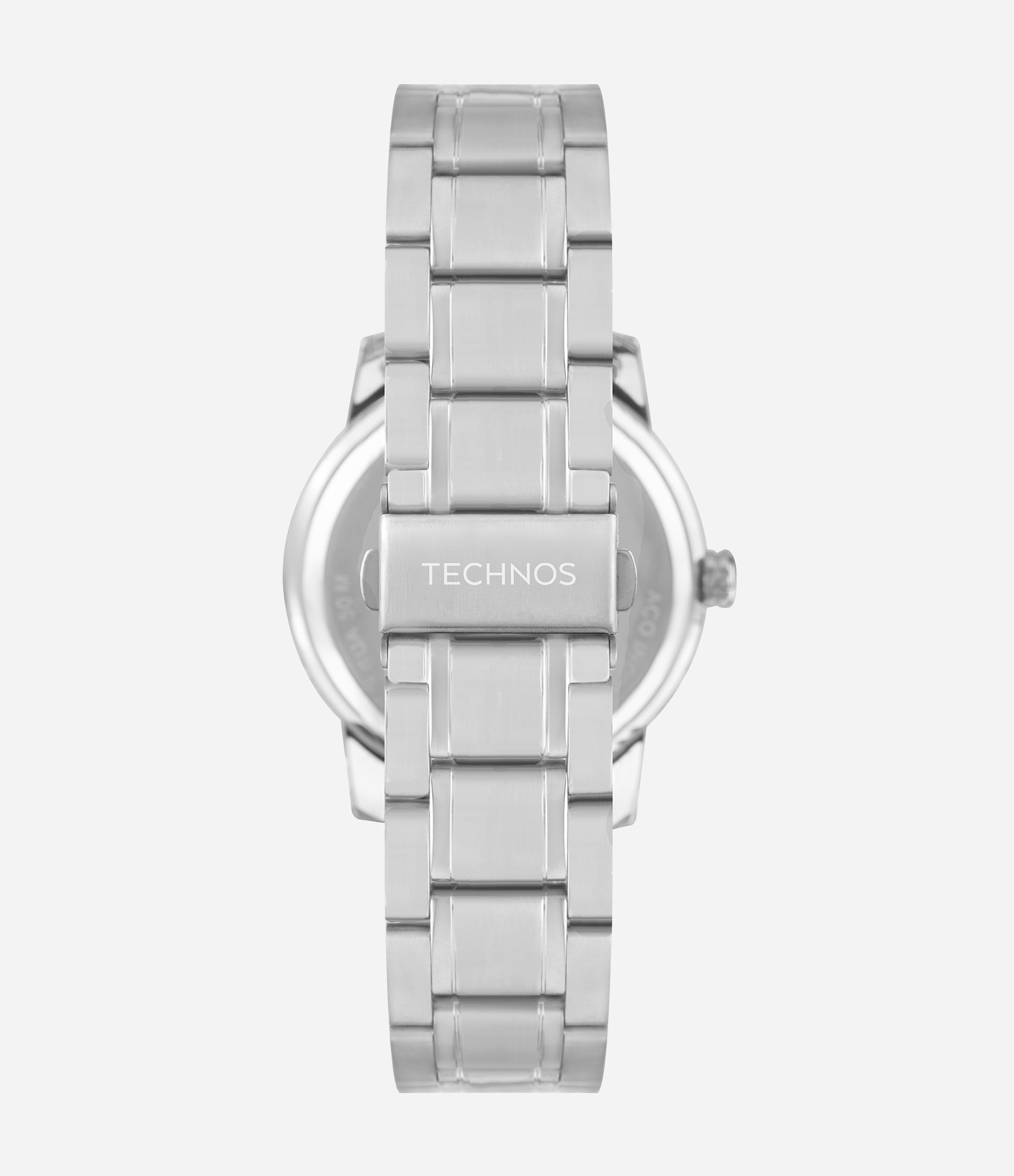 Relógio Analógico Technos em Aço 2115UBY 1P Prata 3