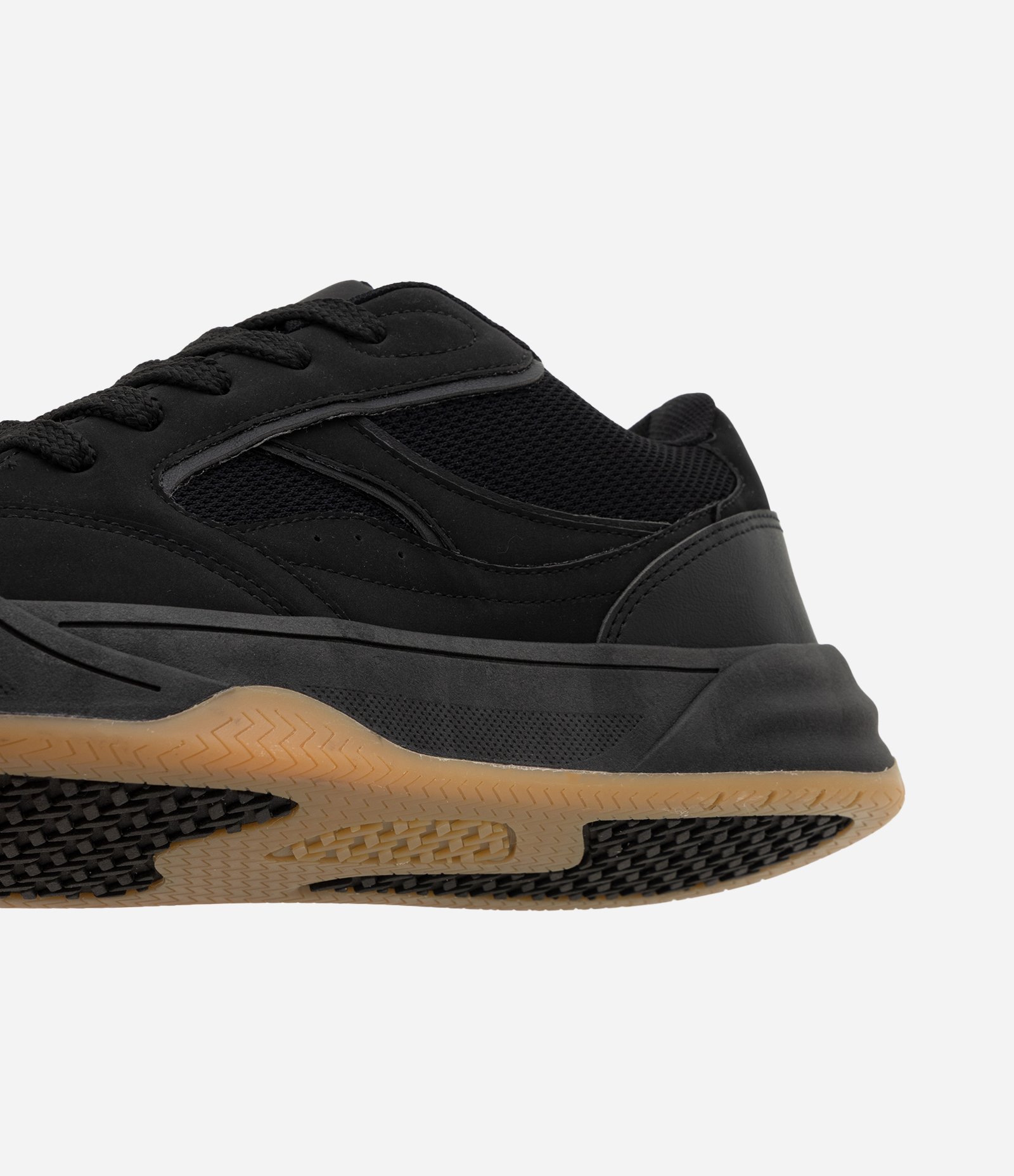 Tênis Street em PU com Sola Bold Preto escuro 3