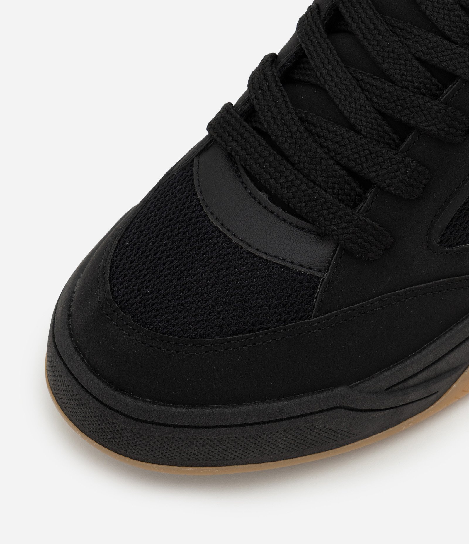 Tênis Street em PU com Sola Bold Preto escuro 4