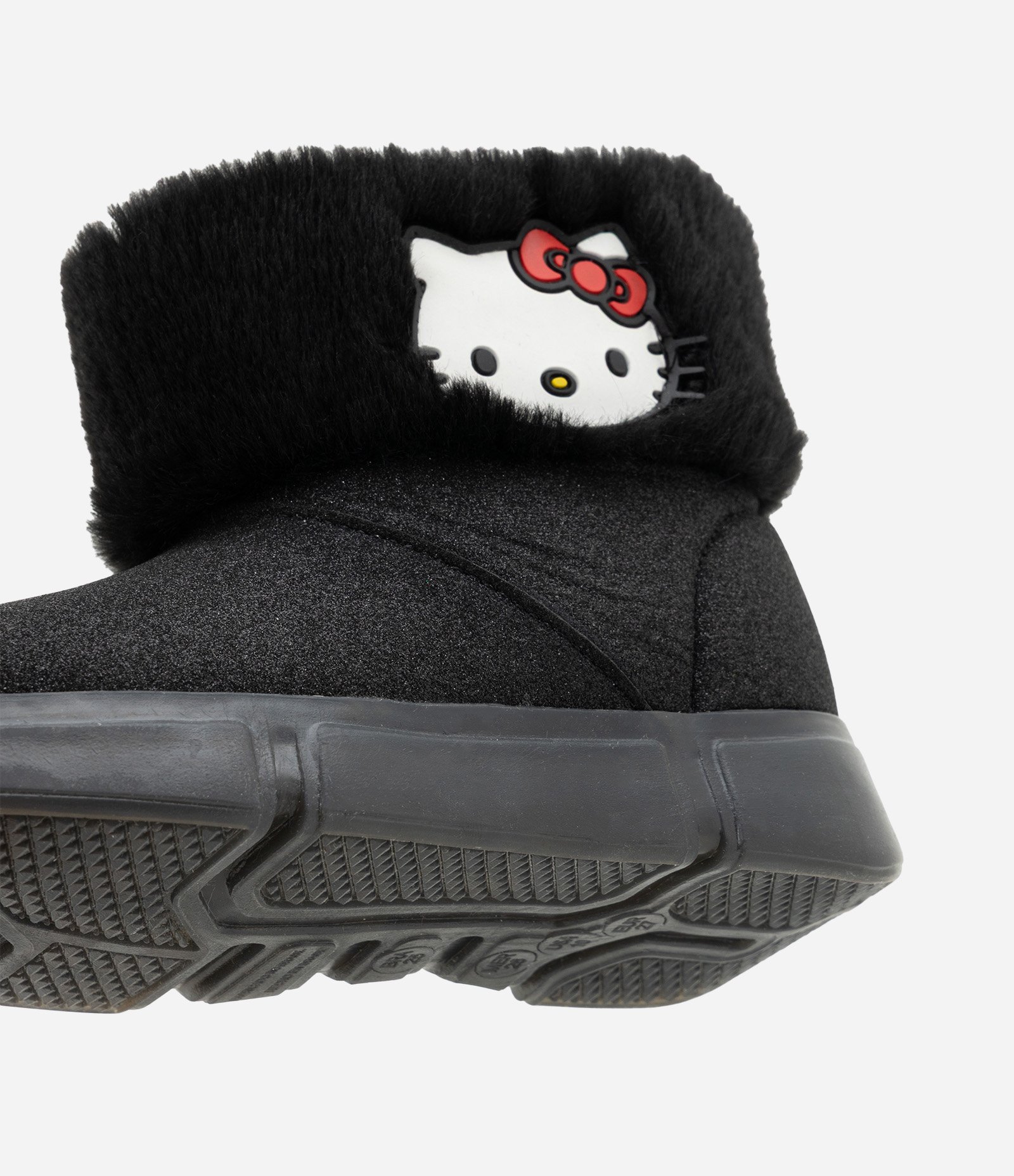 Bota Infantil Hello Kitty com LED e Pelinhos – Tam 20 a 27 Preto 3