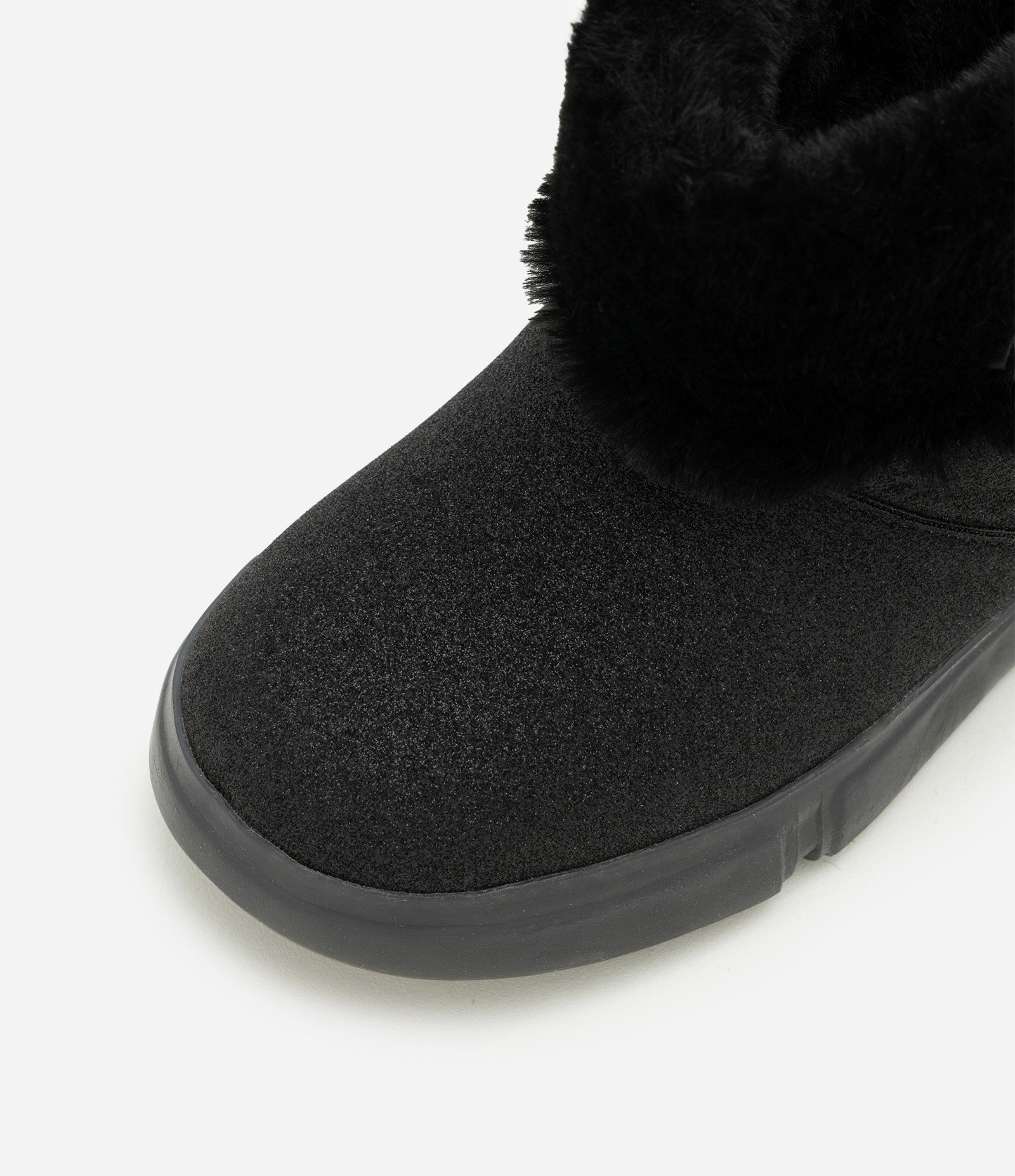 Bota Infantil Hello Kitty com LED e Pelinhos – Tam 20 a 27 Preto 5