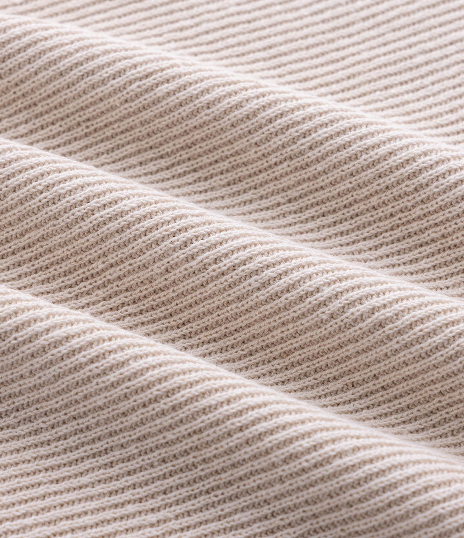 Camiseta Manga Longa Texturizado Henley Bege 7