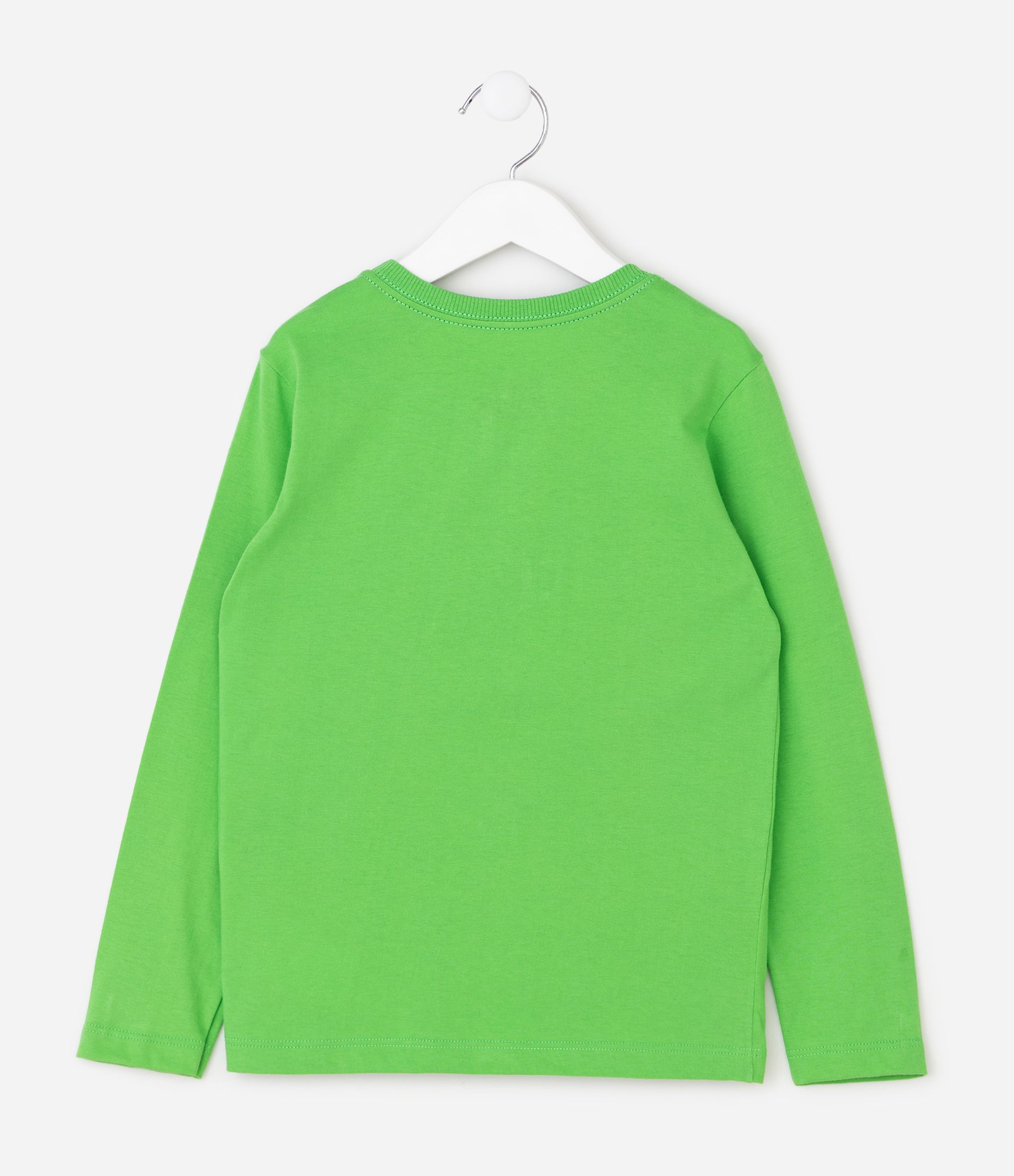 Camiseta Infantil em Algodão com Estampa Super Mario – Tam 4 a 12 Anos Verde 3