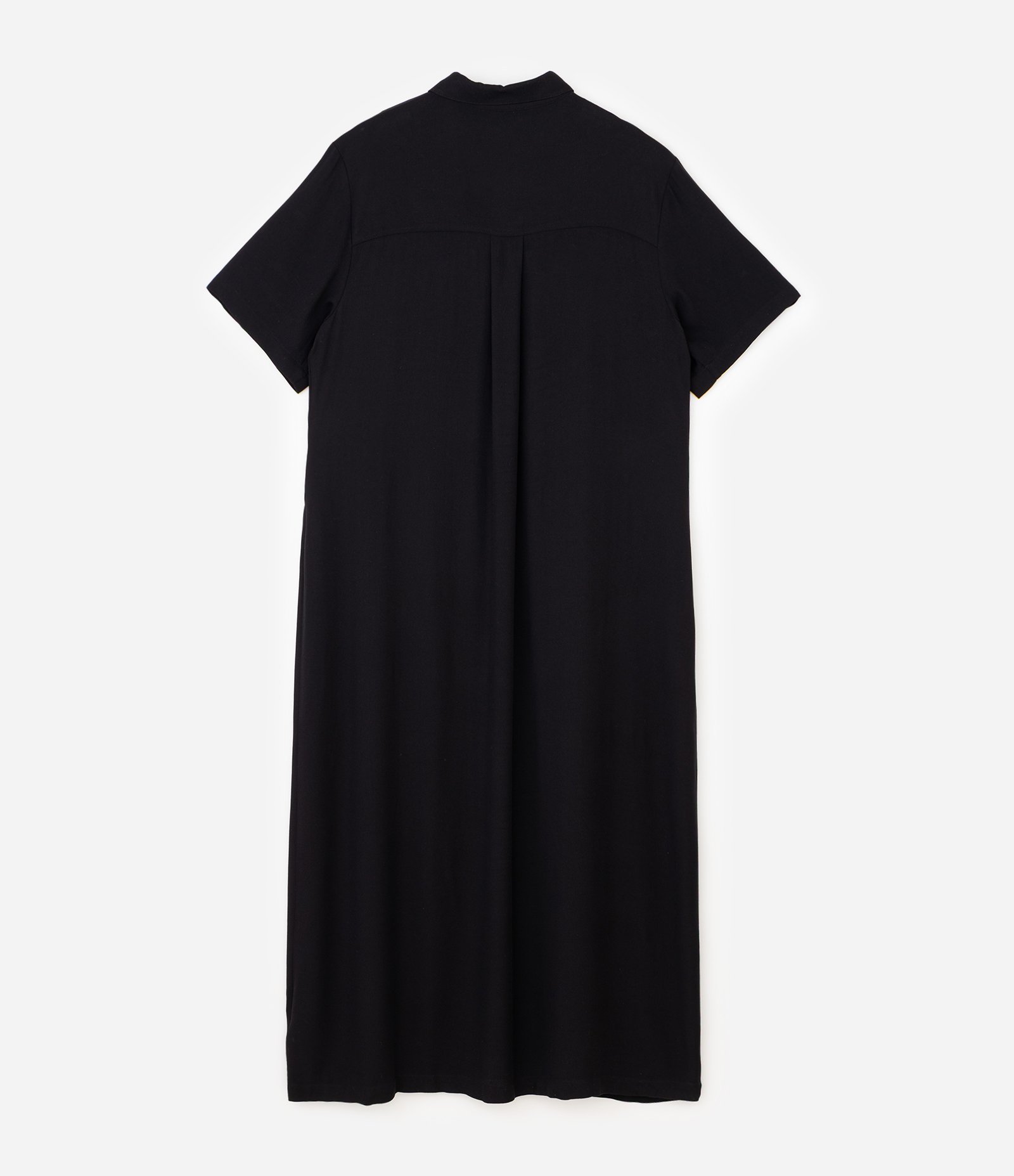 Vestido Chemise Midi Viscose Curve & Plus Size Preto 7