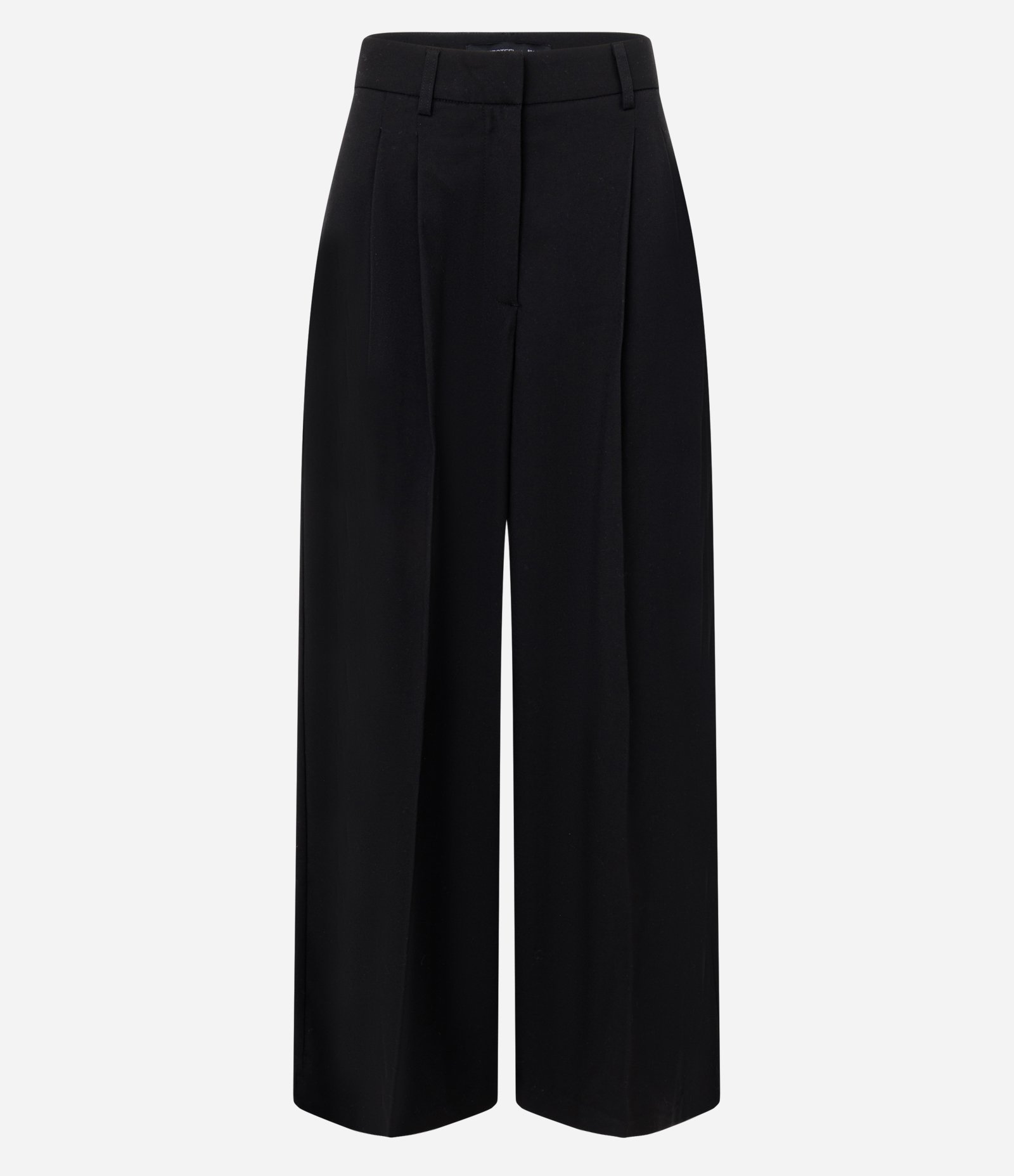 Calça Alfaiatada com Pregas Preto 5
