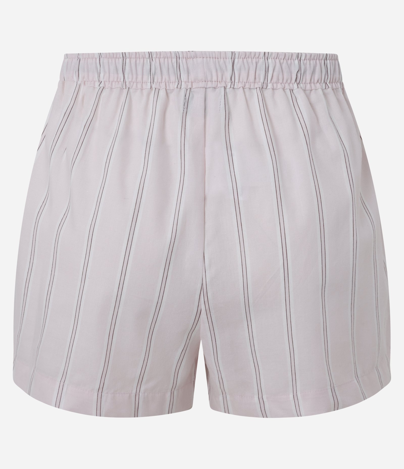 Short de Pijama em Tricoline com Estampa Listrada Lilás 6