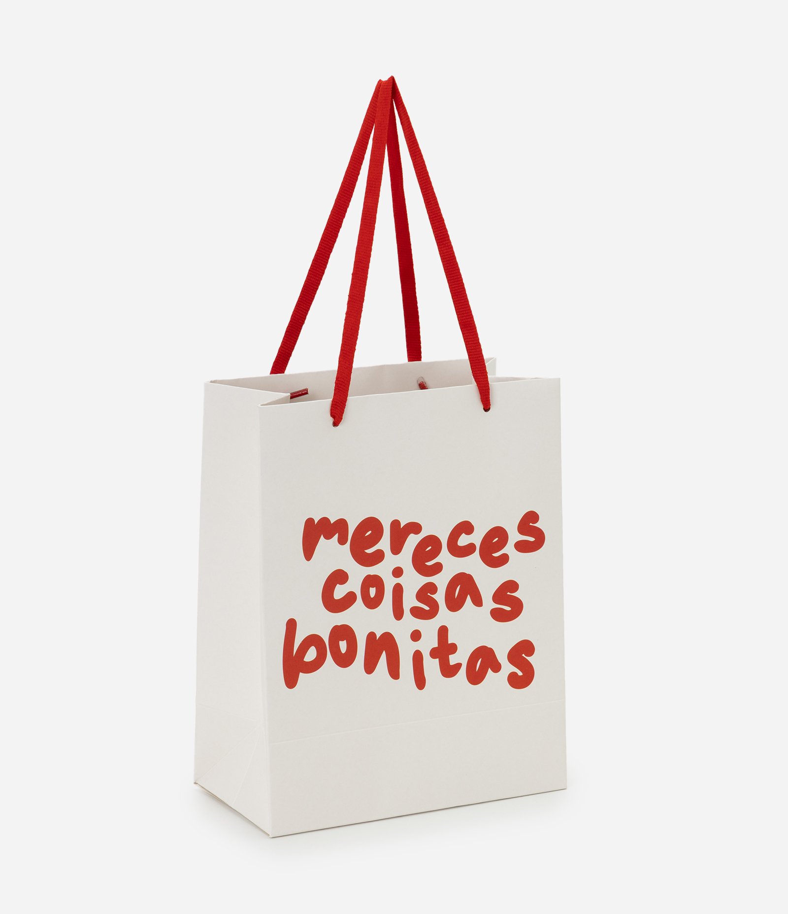 Embalagem de Presente Pequena com Lettering Off White 1