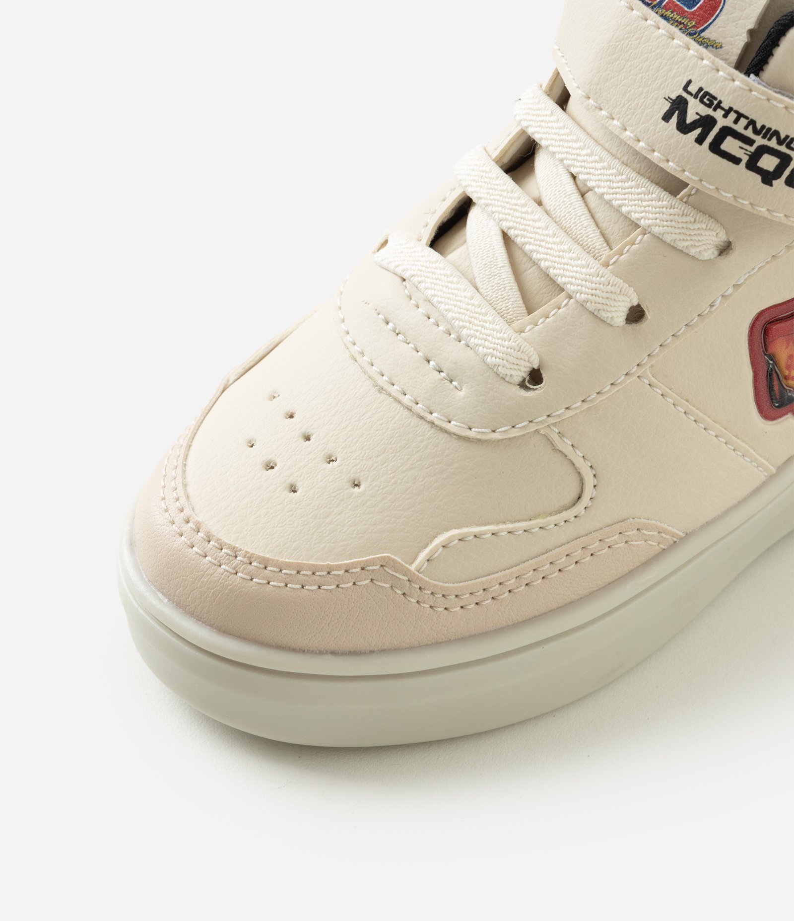 Tênis Infantil Cano Médio Relâmpago McQueen com LED – Tam 20 a 27 Off White 7