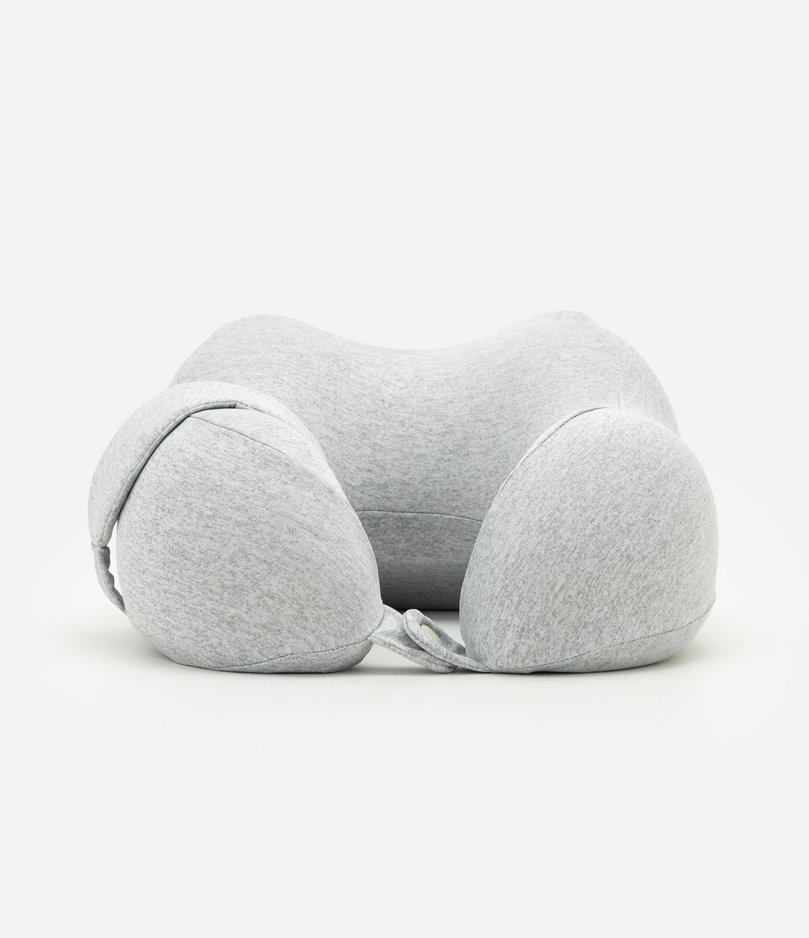 Travesseiro de Viagem com Máscara de Dormir Cinza 2