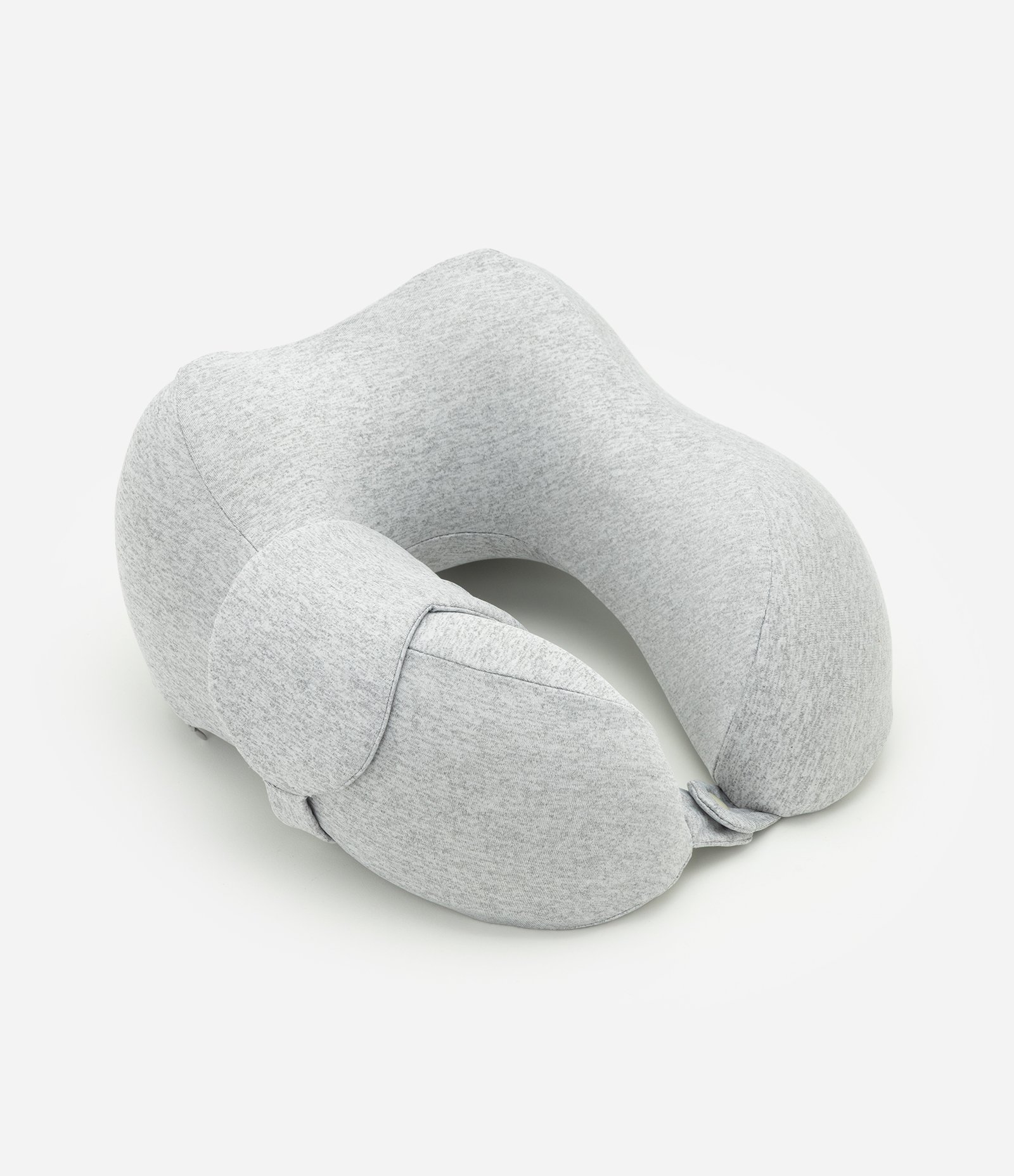 Travesseiro de Viagem com Máscara de Dormir Cinza 6