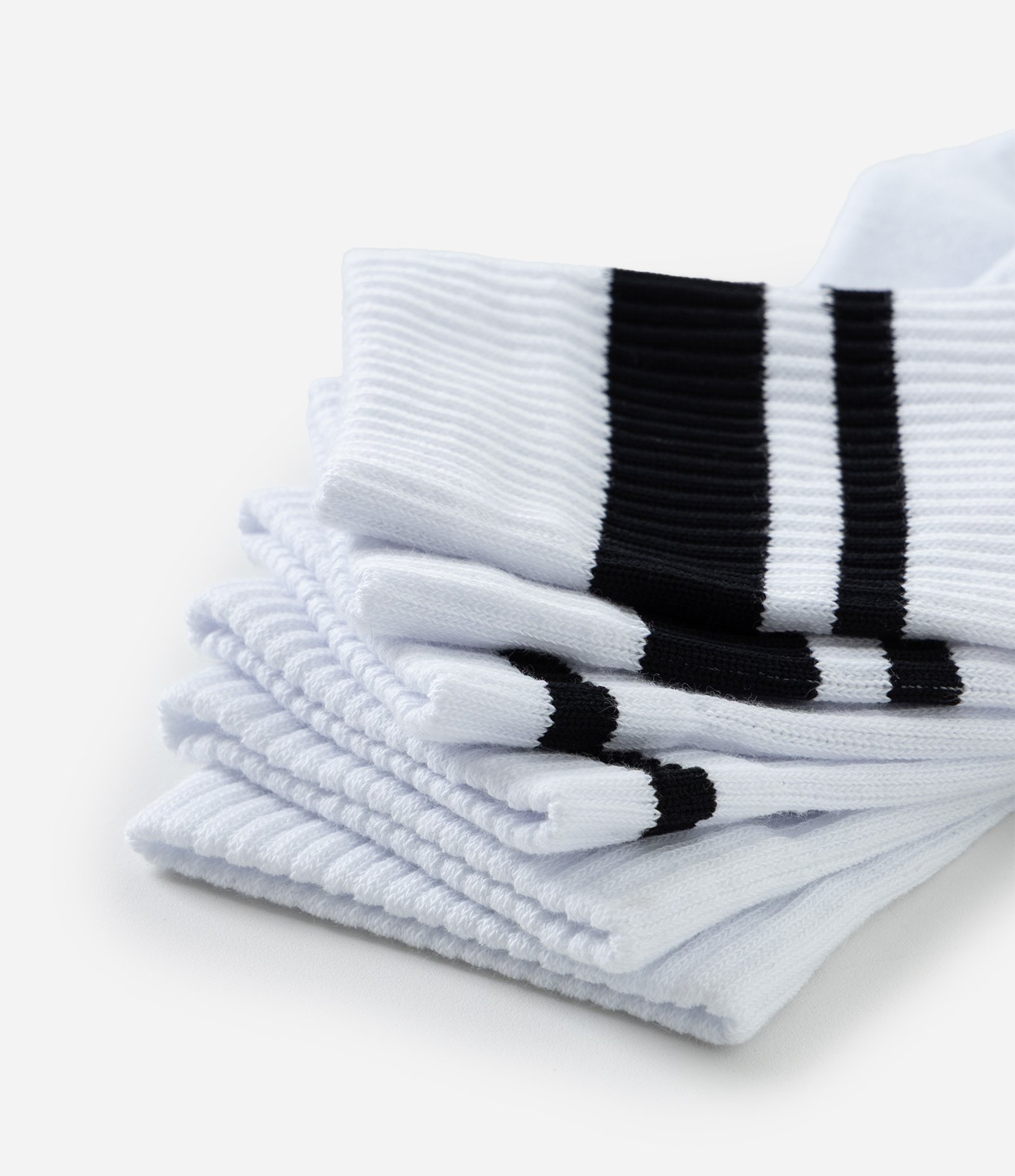 Kit 03 Meias Cano Alto Esportiva em Algodão Puma Branco 5
