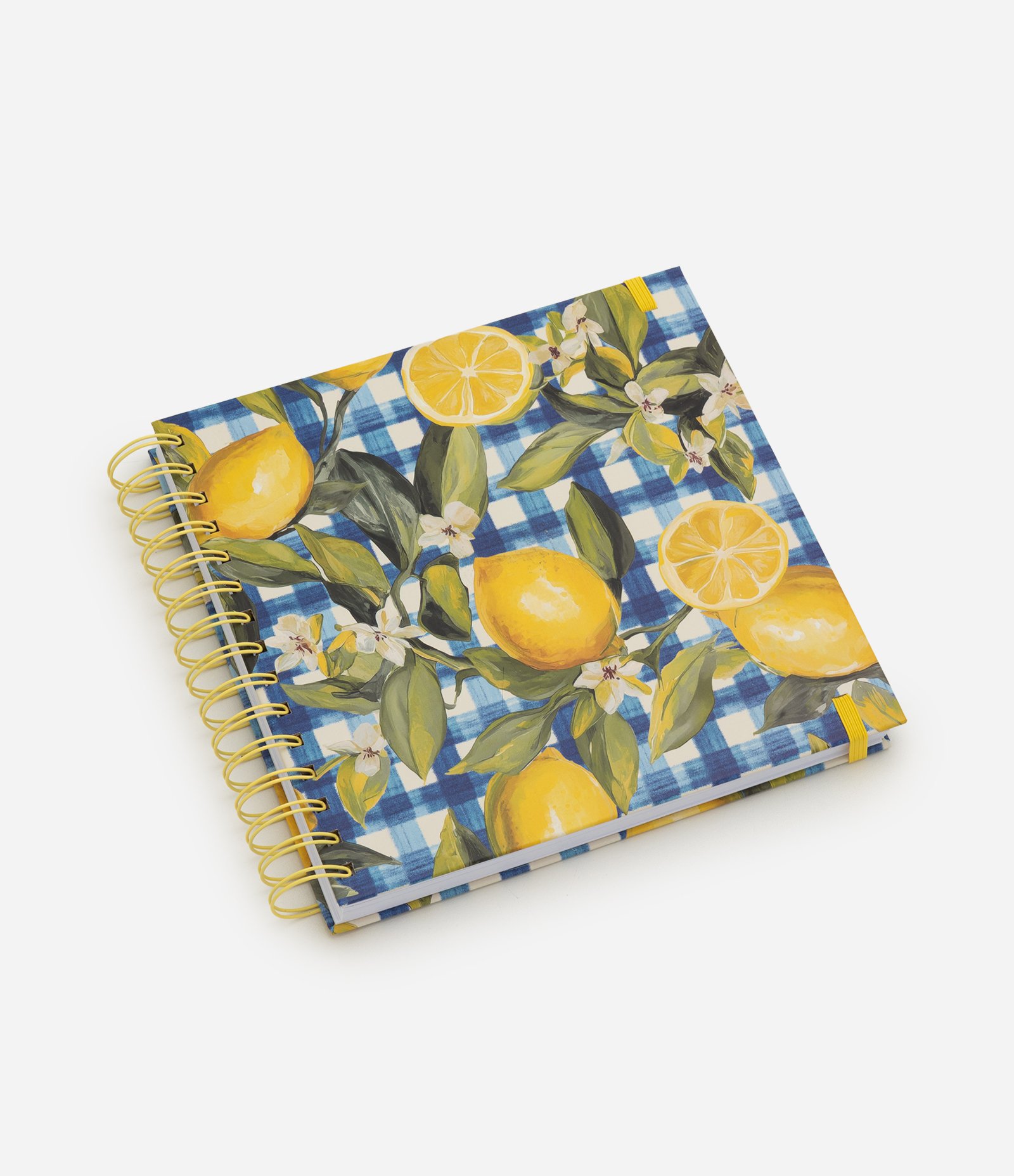 Caderno Capa Dura com Estampa de Limão Multicores 1