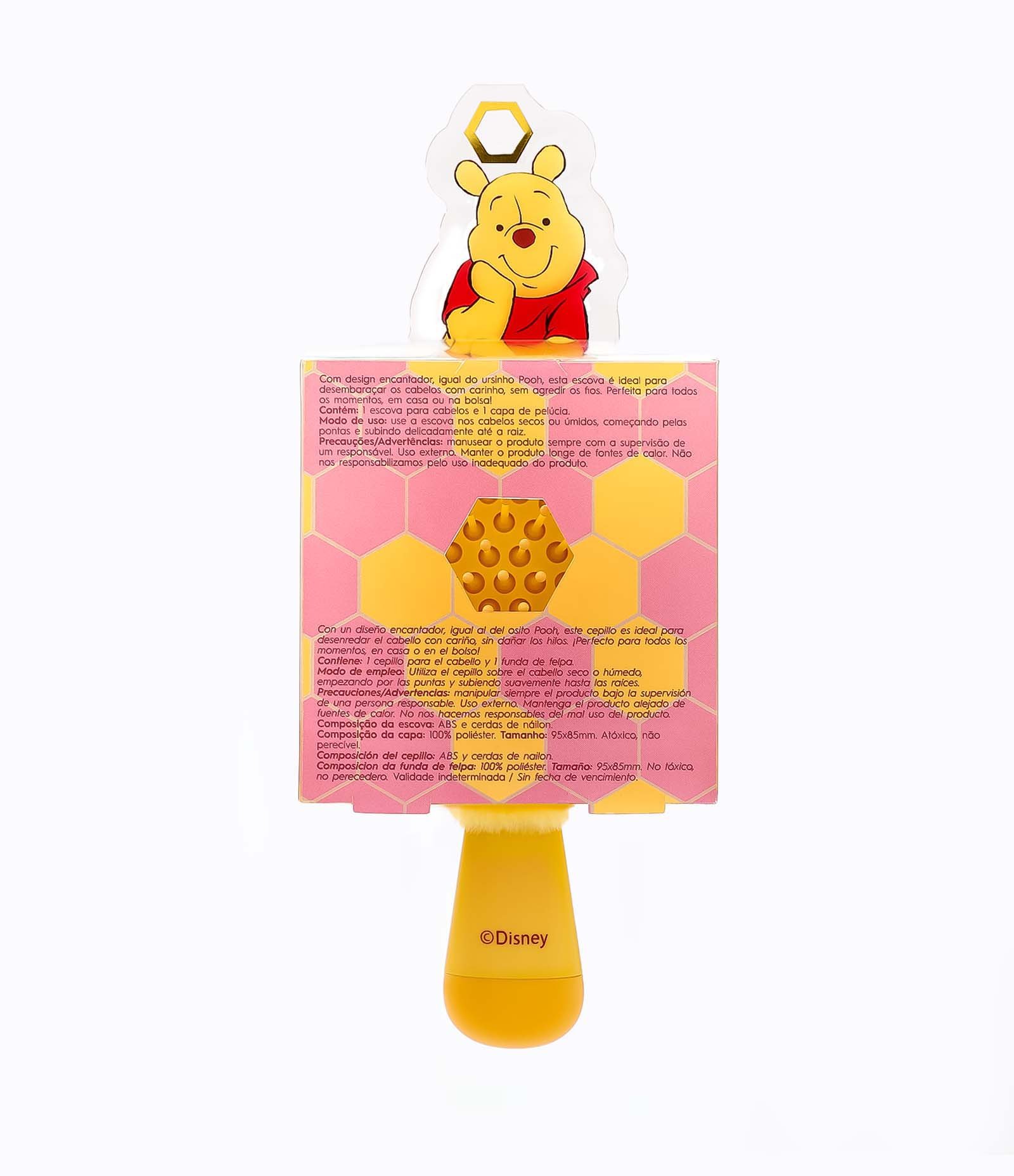 Escova de Cabelos Mini Winnie the Pooh Alchemia U 3