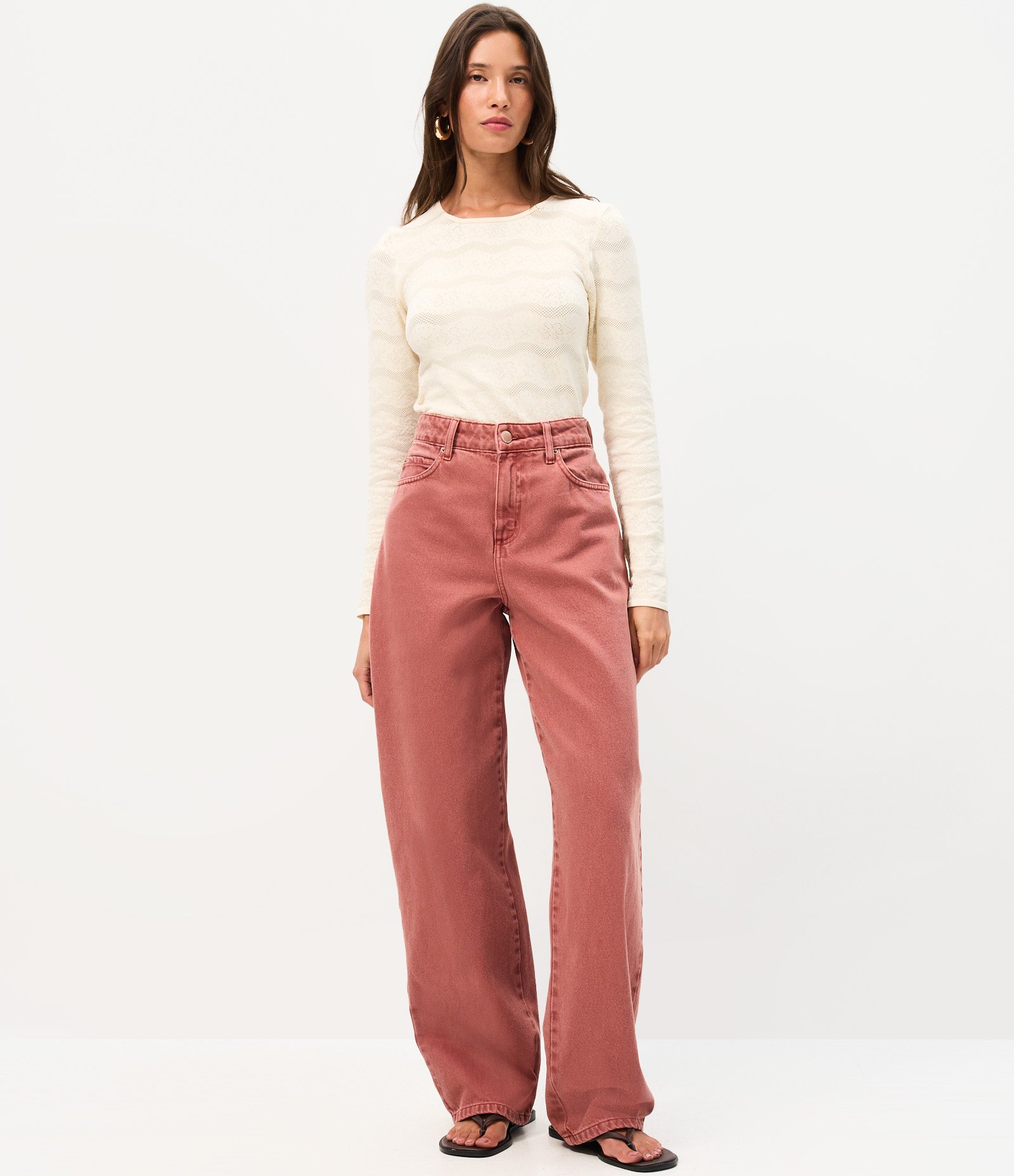 Blusa Segunda Pele Seamless em Poliamida com Textura Off White 2
