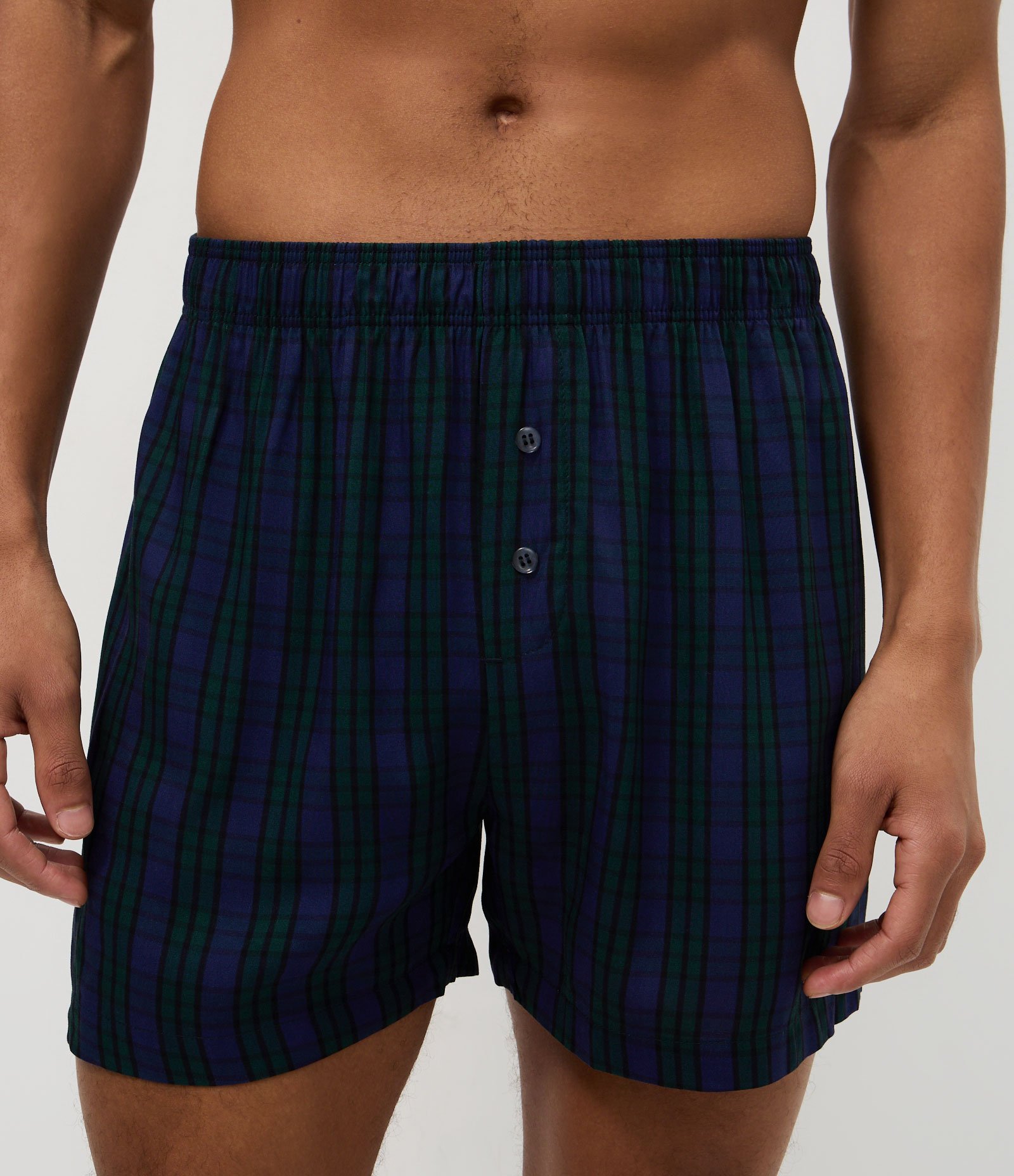 Cueca Xadrez em Chalis Verde 2