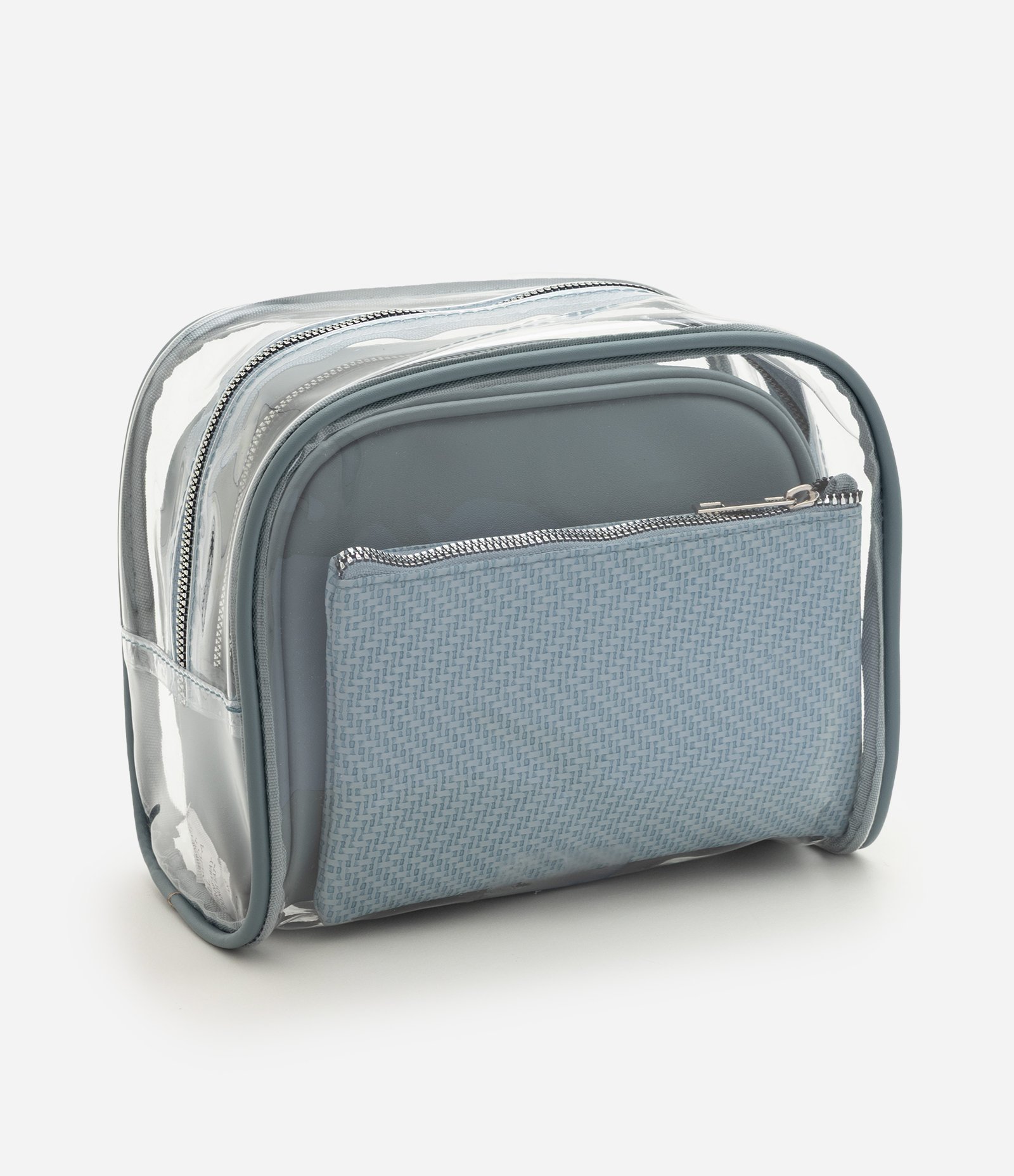 Kit 03 Necessaires com Tamanhos Variados Azul 5