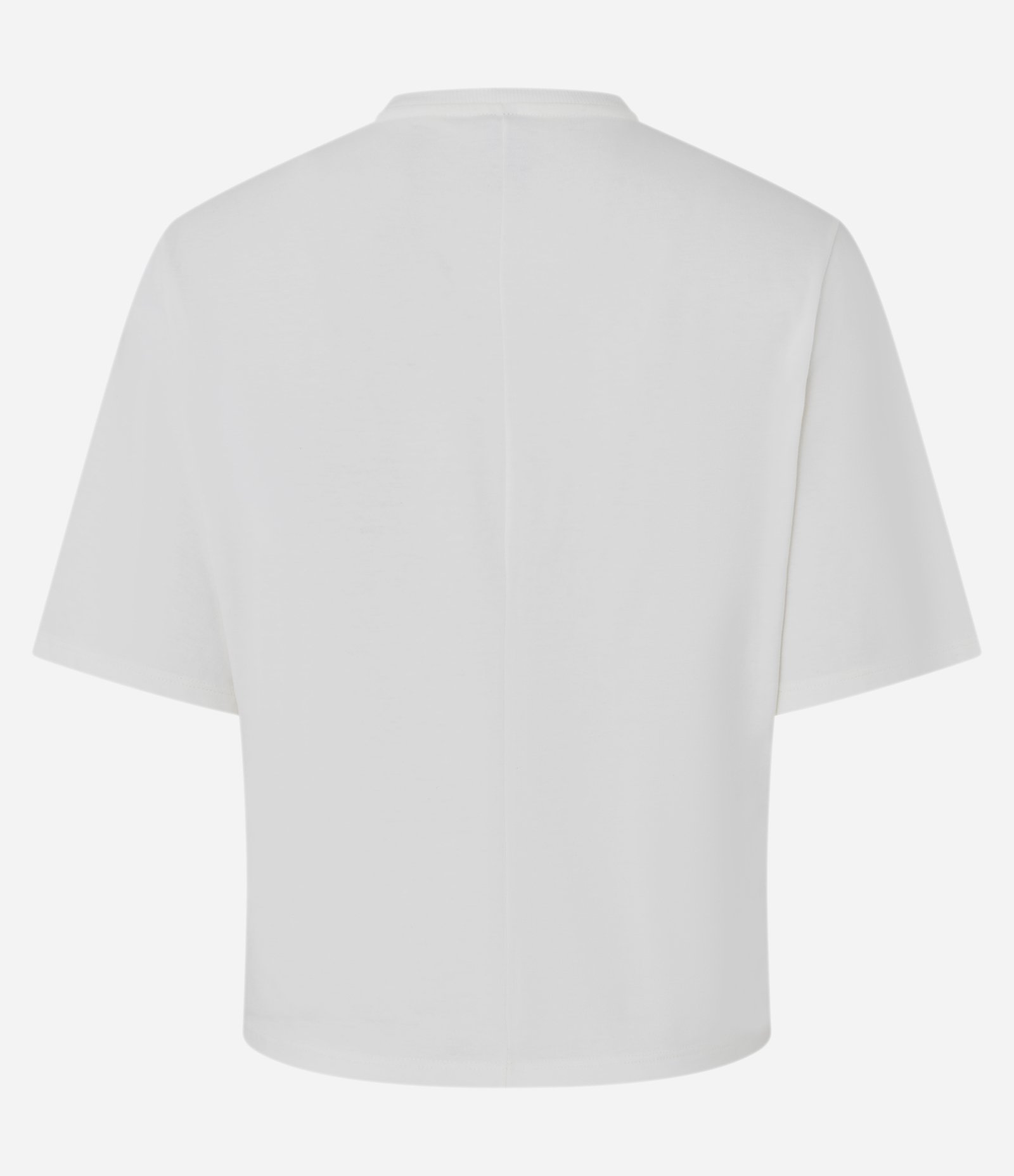 Blusa em Algodão com Aplicação de Pedrinhas nos Ombros Branco 7