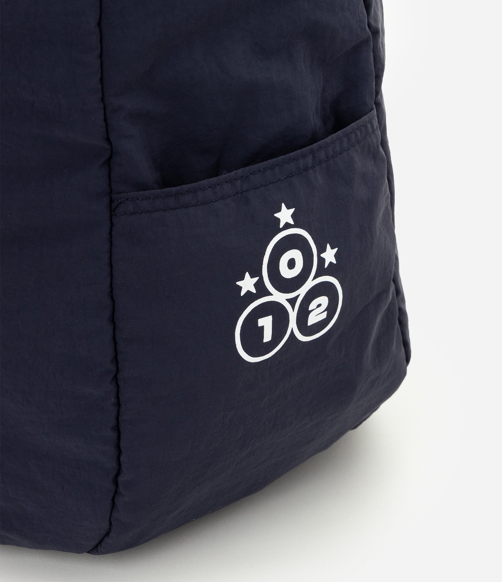 Bolsa Cross Body Puffer com Zíper Azul 6