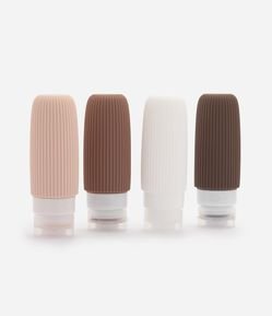 Kit Viagem em Silicone com Bico Dosador