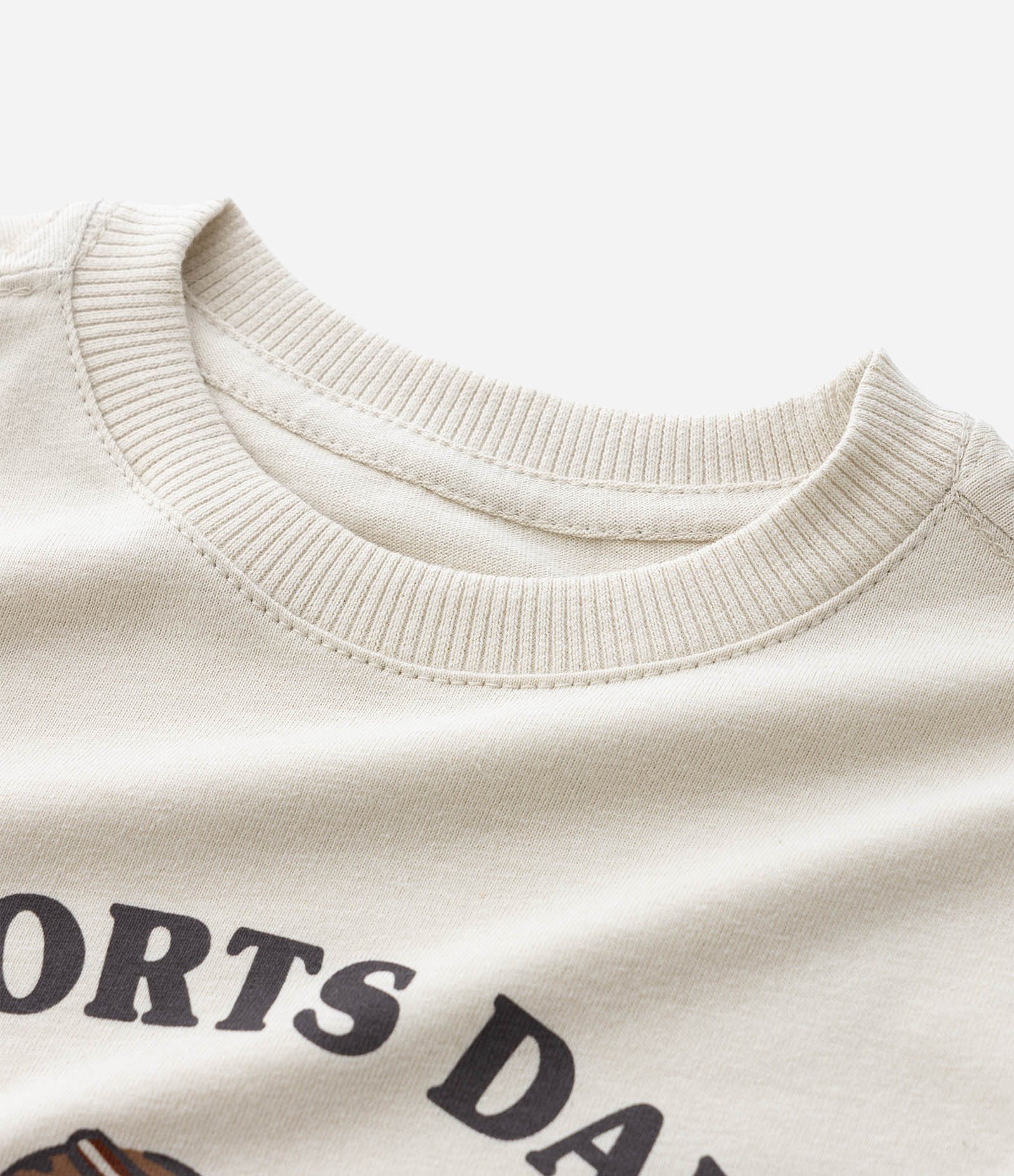 Camiseta Infantil com Estampa Cachorrinho Tenista Sports Day – Tam 1 a 5/6 Anos Bege Claro 5