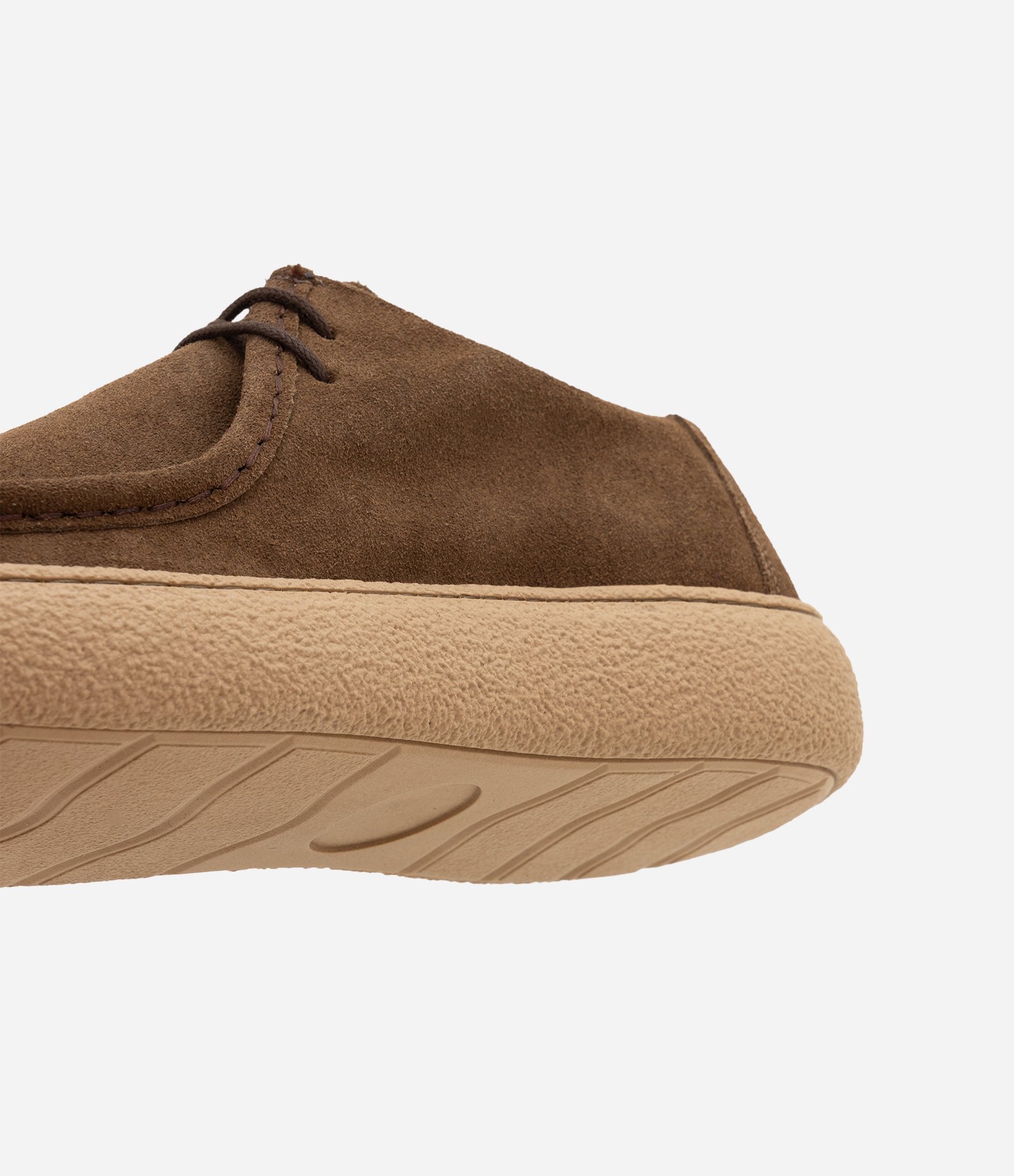 Tênis Casual Moc Toe em Couro Camurça Marrom 3