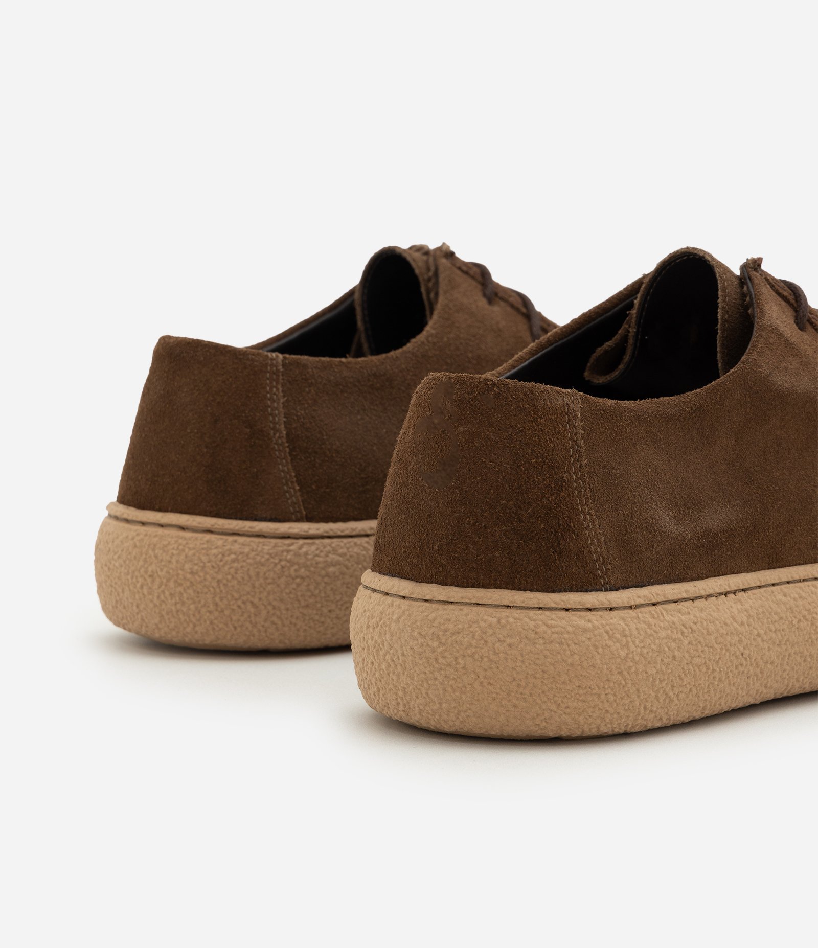 Tênis Casual Moc Toe em Couro Camurça Marrom 4