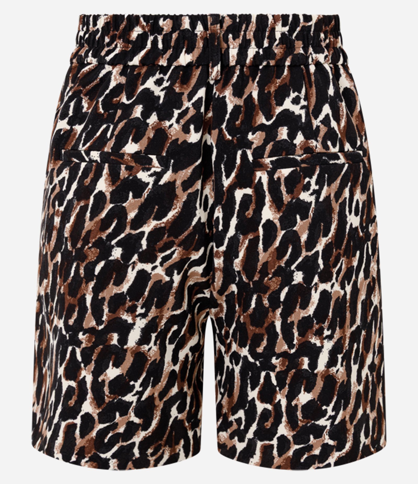 Short Alfaiatado com Estampa Animal Print Marrom 7