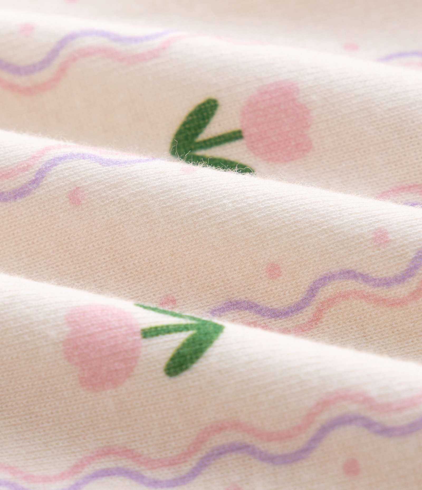 Pijama Curto Infantil em Ribana com Estampa Floral – Tam 5 a 14 Anos Rosa Claro 8