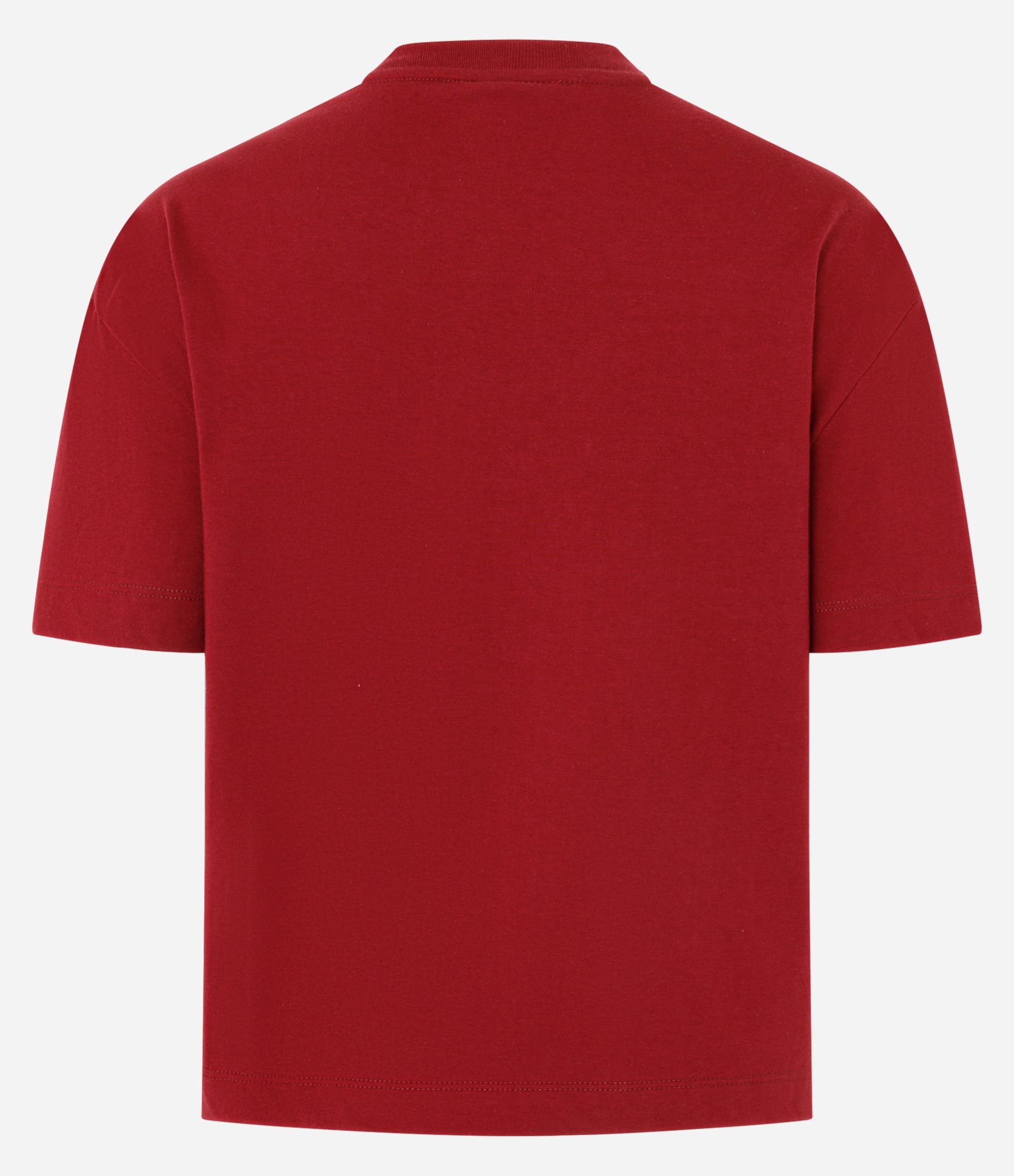 Camiseta em Algodão com Lettering Amour Vermelho 7