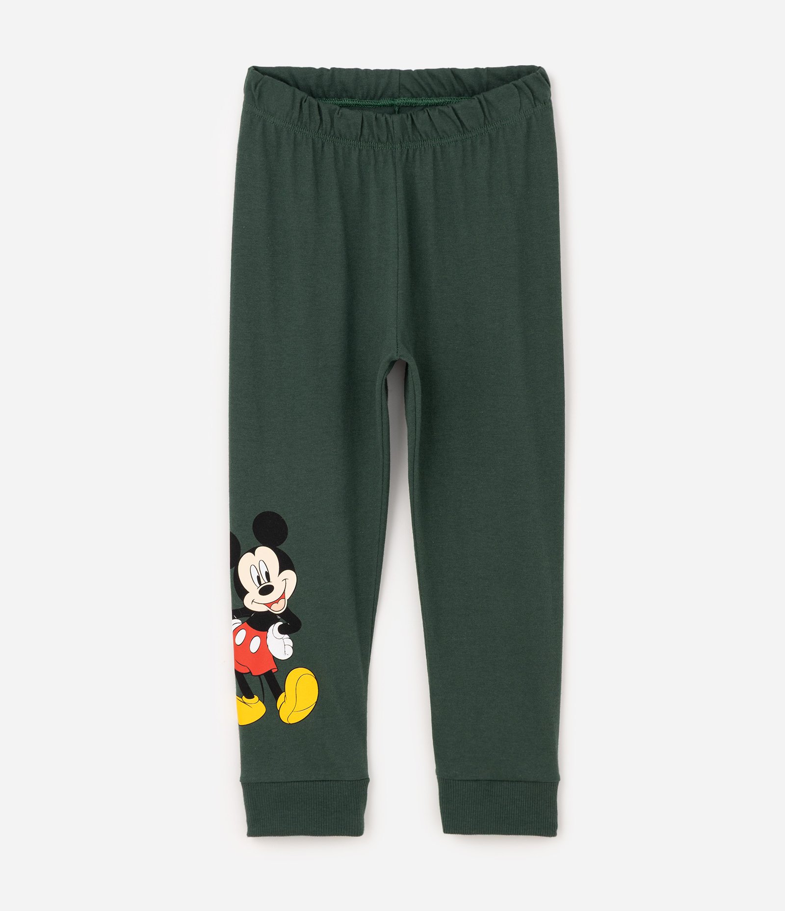 Pijama Infantil com Estampa Mickey e Pluto – Tam 1 a 4 Anos Verde 5