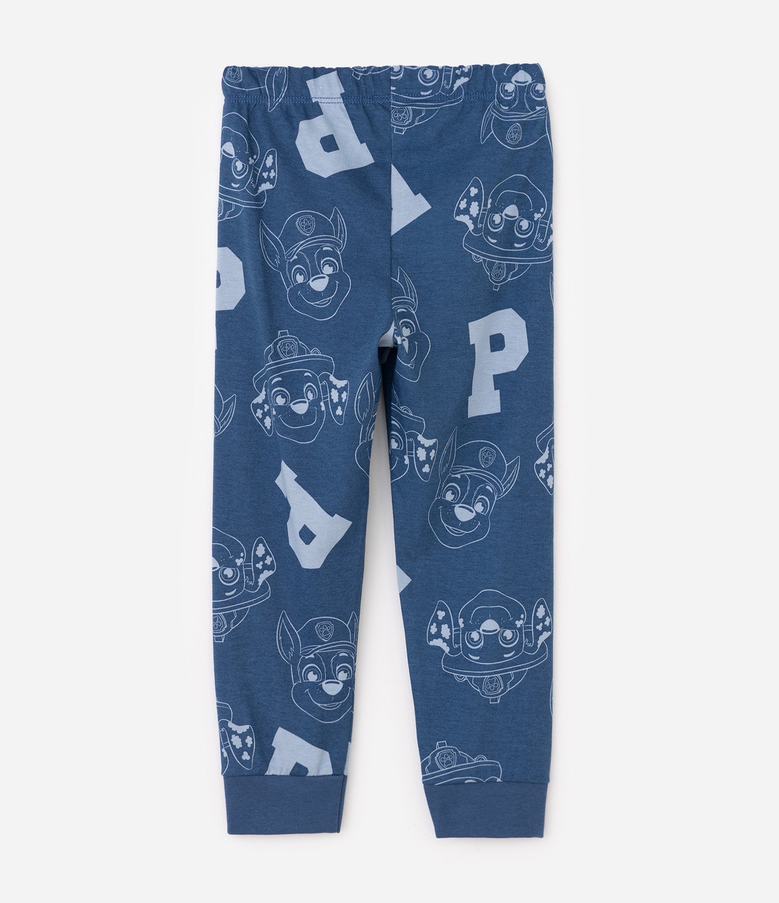 Pijama Infantil Patrulha Canina com Estampa Marshall & Chase – Tam 2 a 8 Anos Azul/Branco 7
